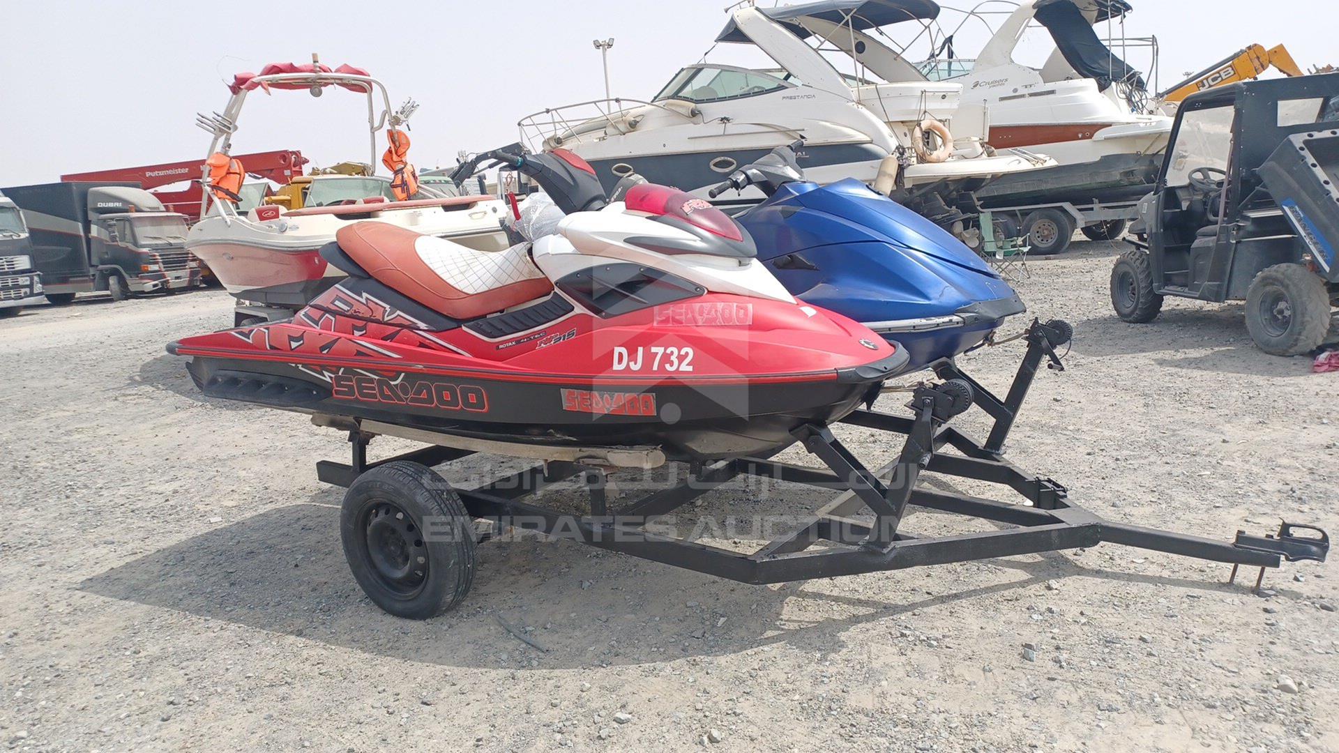 0 JET SKI + TROLLEY YAMAHA VIN: USYAMA3042L809