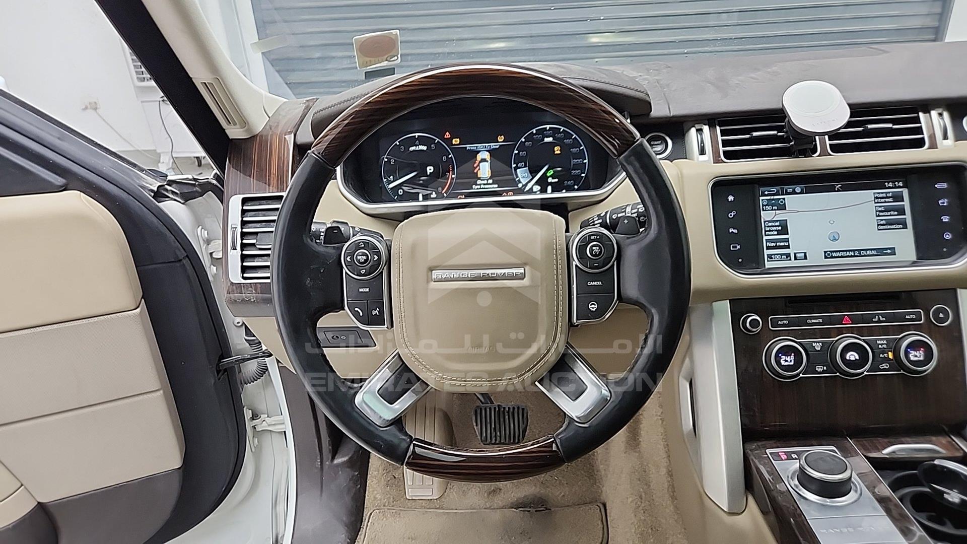 2016 RANGE ROVER HSE VIN: SALGA2DFXGA302883
