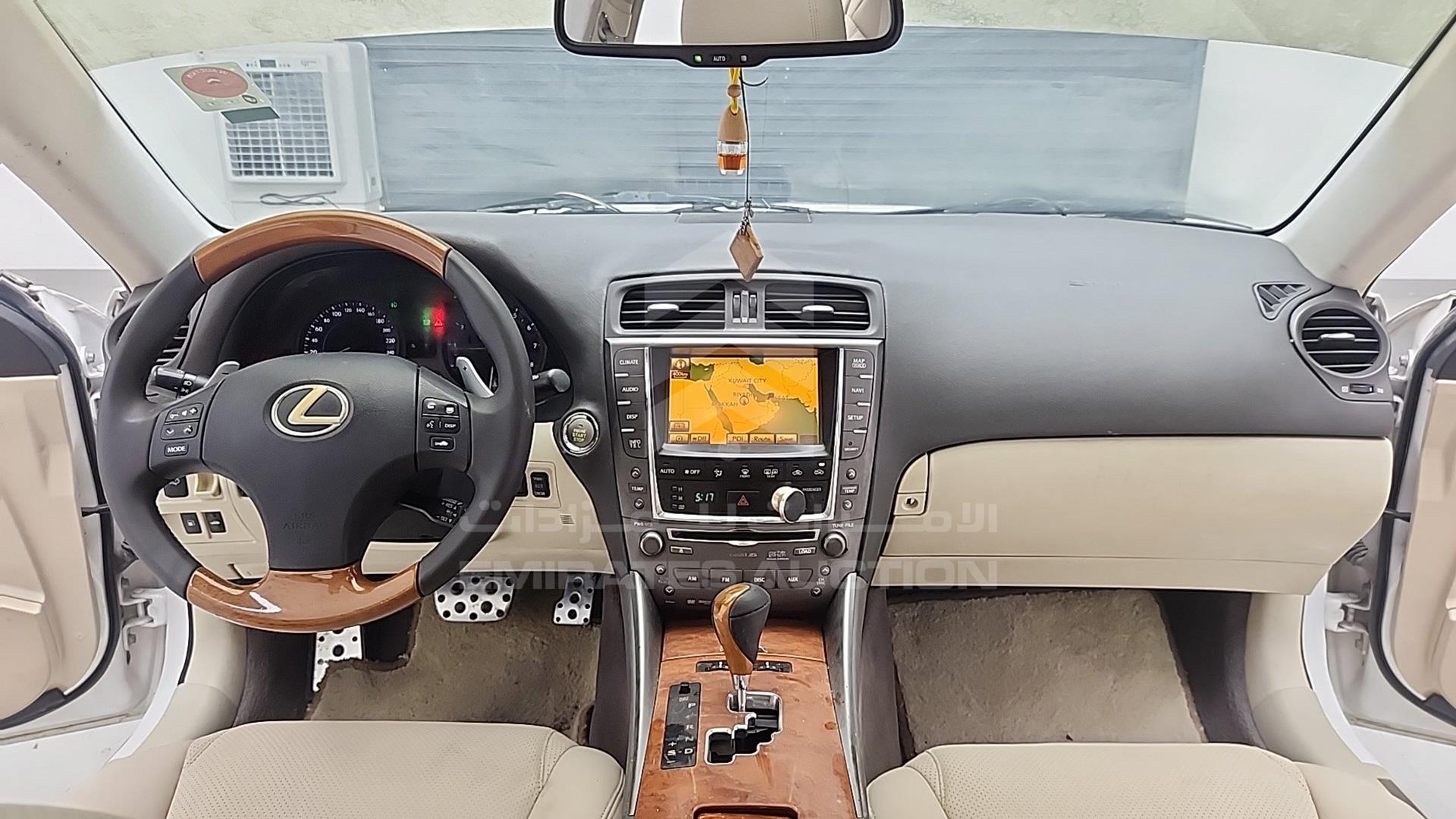 2010 LEXUS IS300 VIN: JTHBG2625A5000474