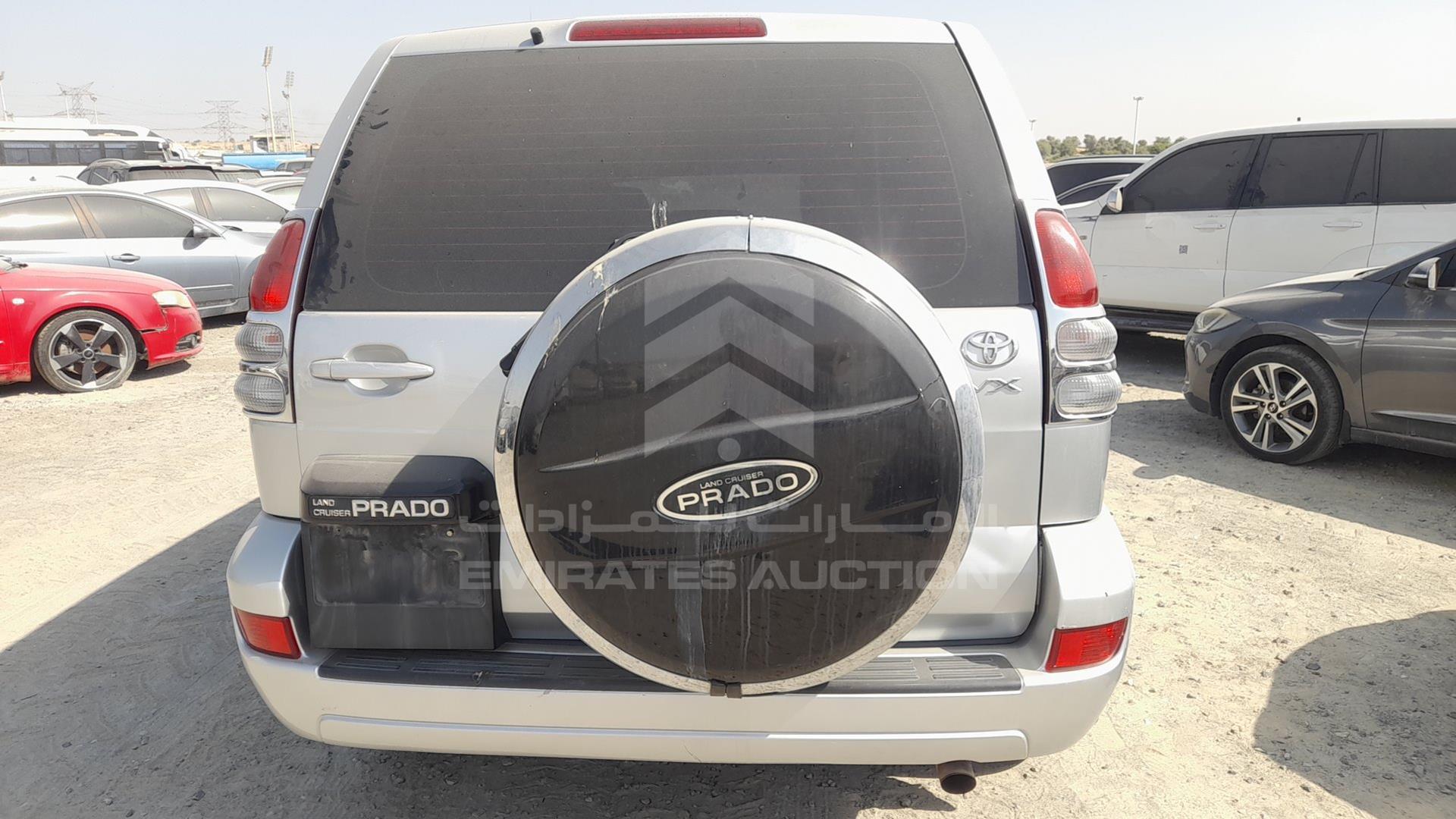 2008 TOYOTA PRADO VIN: JTEBU25J985148121