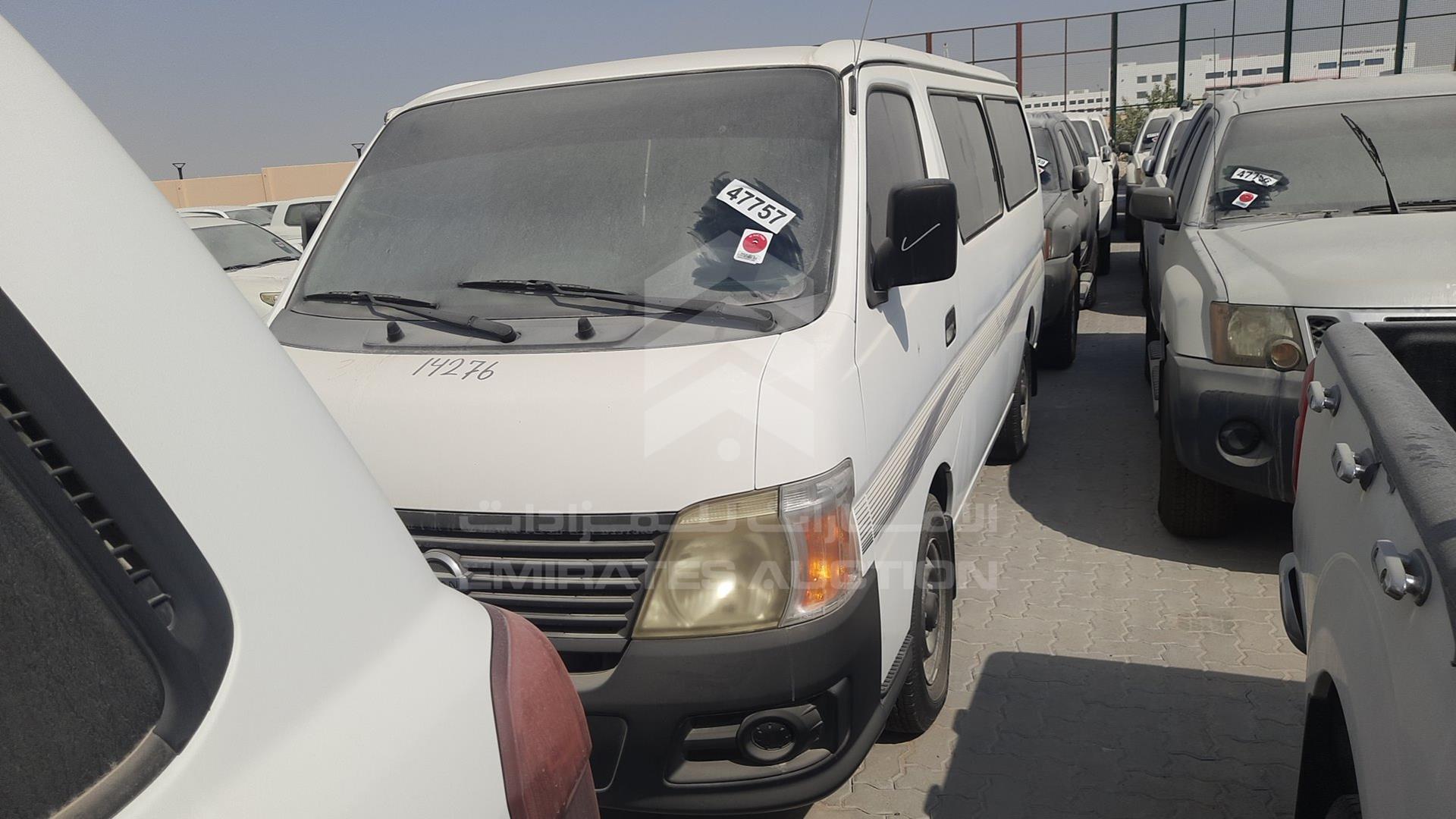 2010 NISSAN URVAN VIN: JN6AE54S9AX022583