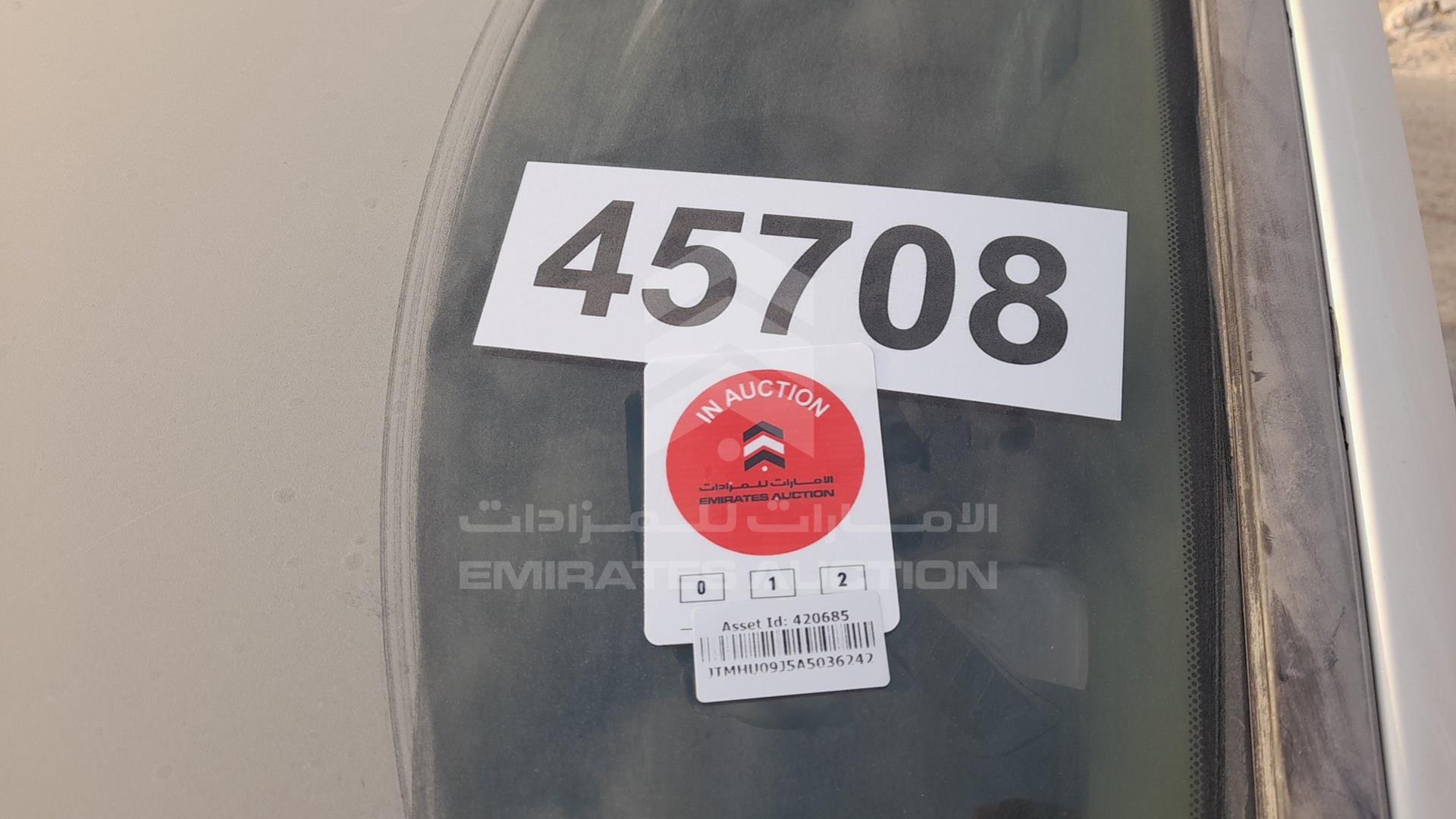 2010 TOYOTA LAND CRUISER VIN: JTMHU09J5A5036242