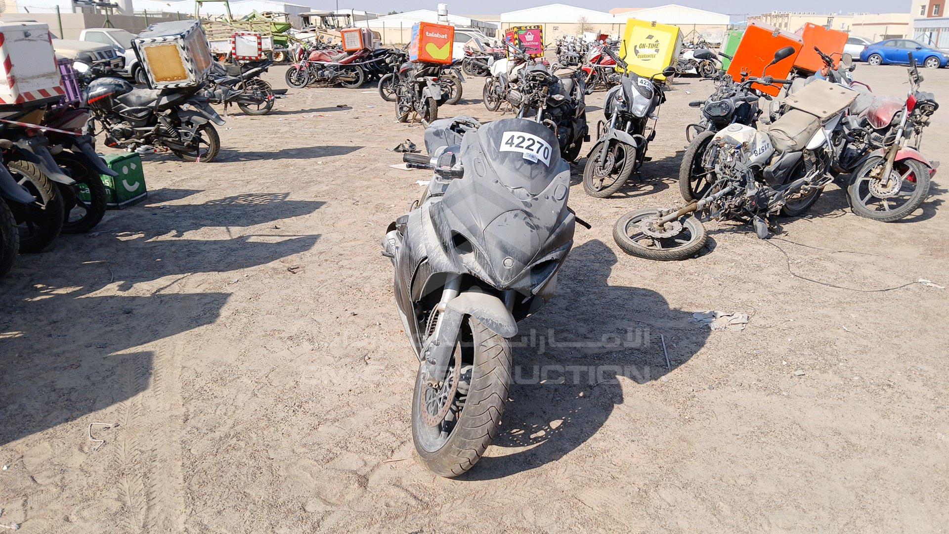 2008 SUZUKI MOTORBIKE VIN: JS1GT77A782105027