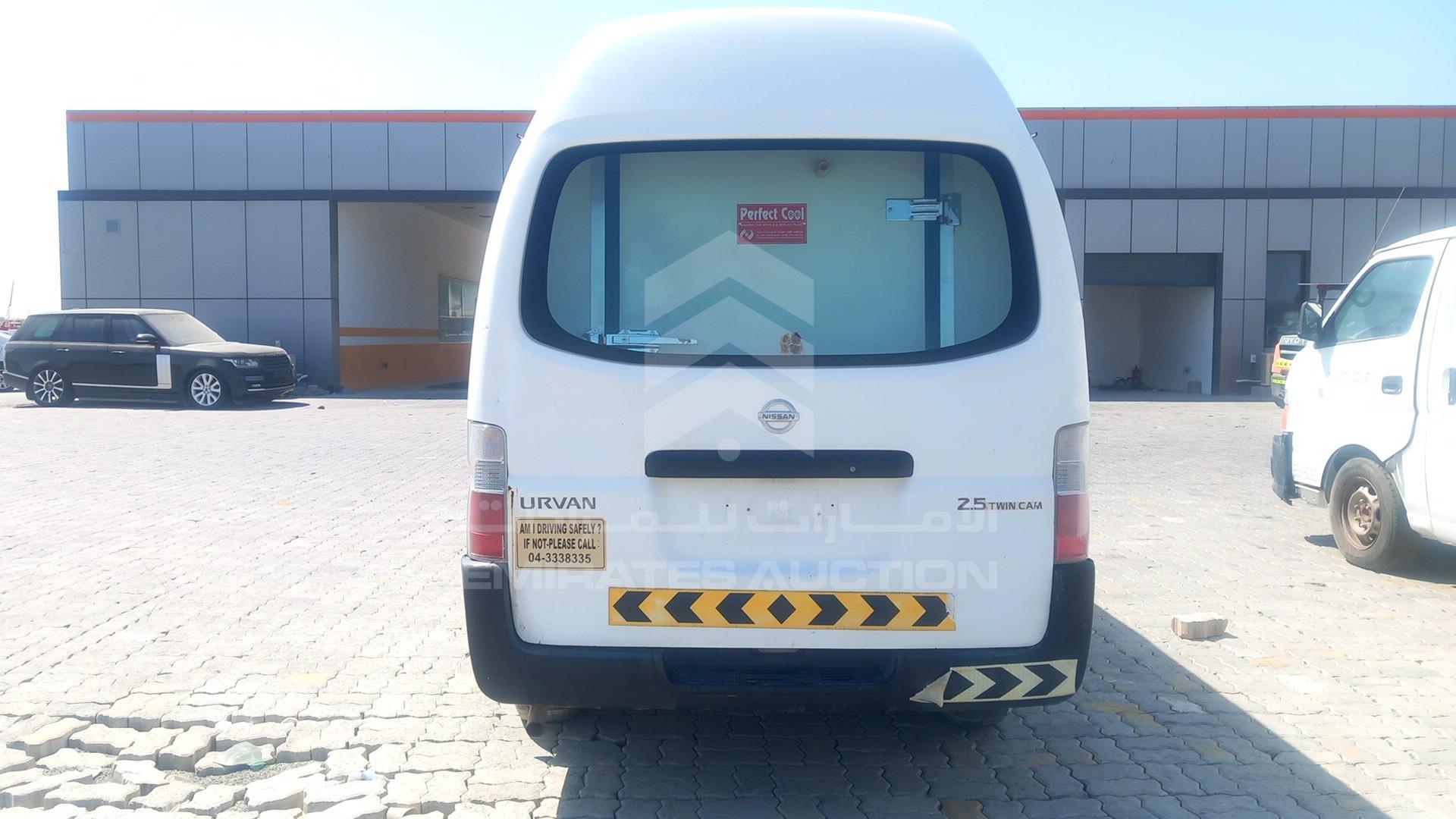 2012 NISSAN URVAN VIN: JN6AE53S4CX010829