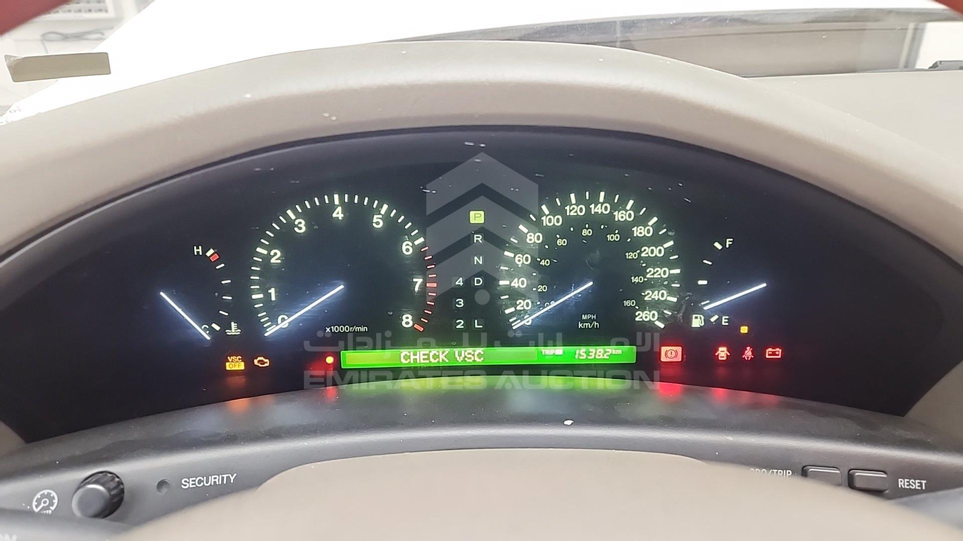 1997 LEXUS LS400 VIN: JT8BH28FXW0107960