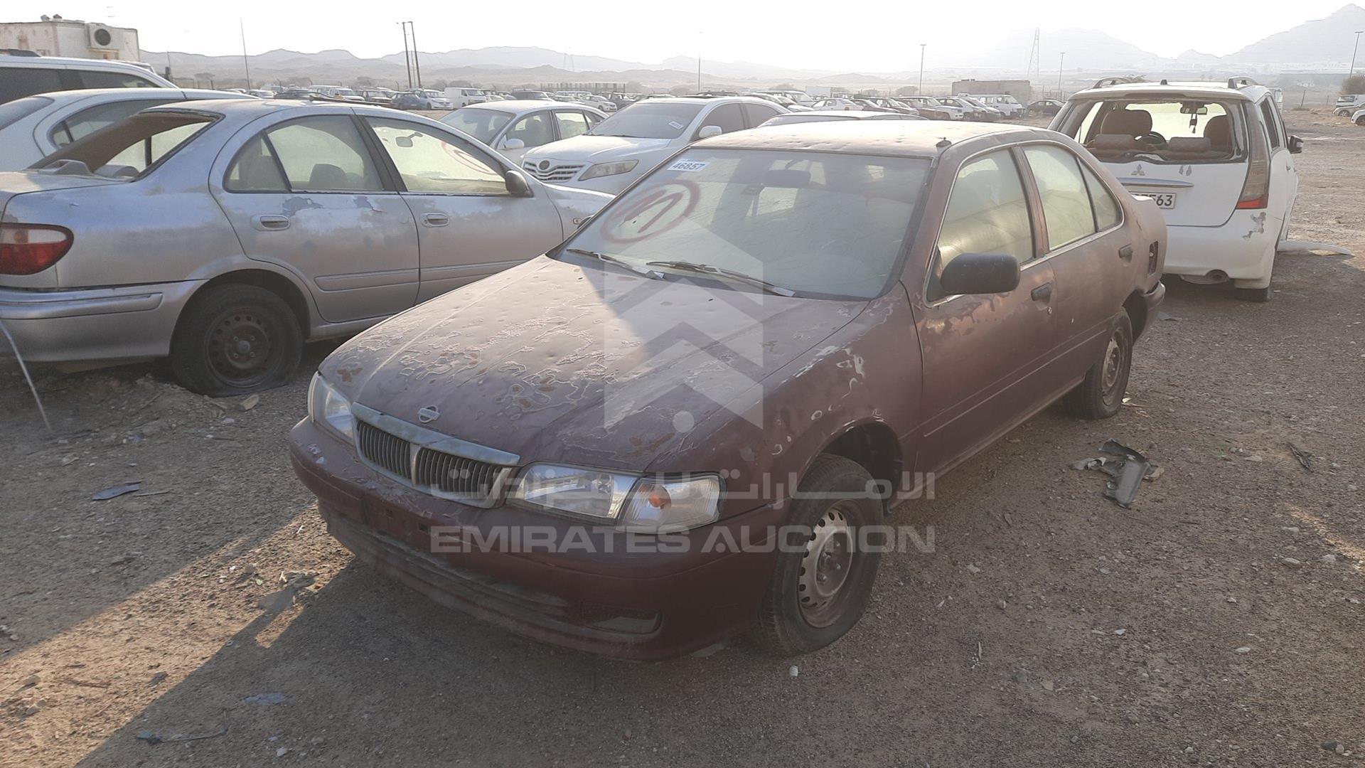 2000 NISSAN SUNNY VIN: JN1BB41S3YW000600