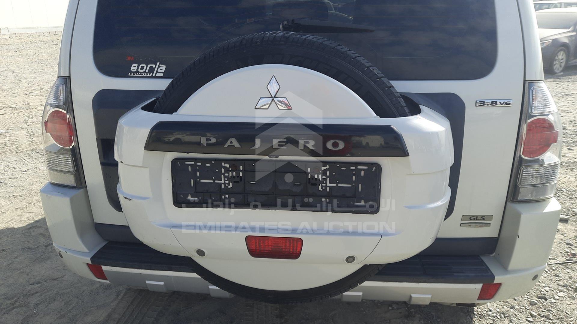 2012 MITSUBISHI PAJERO VIN: JMYMYV87WCJ702449