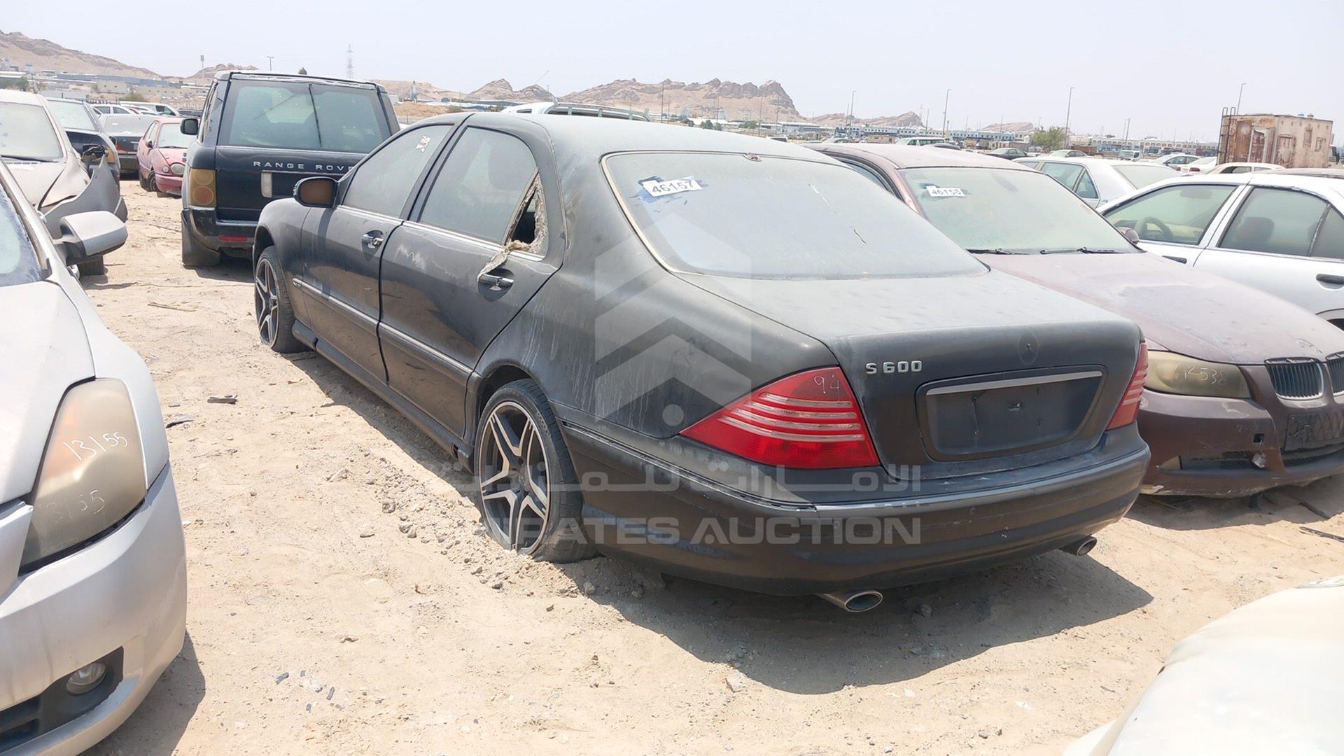 2003 MERCEDES S 600 VIN: WDB2201761A328973
