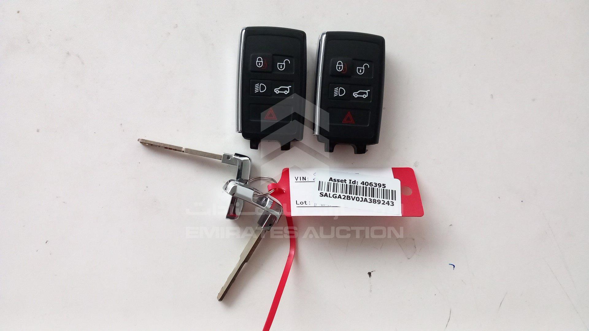 2018 RANGE ROVER HSE VIN: SALGA2BV0JA389243