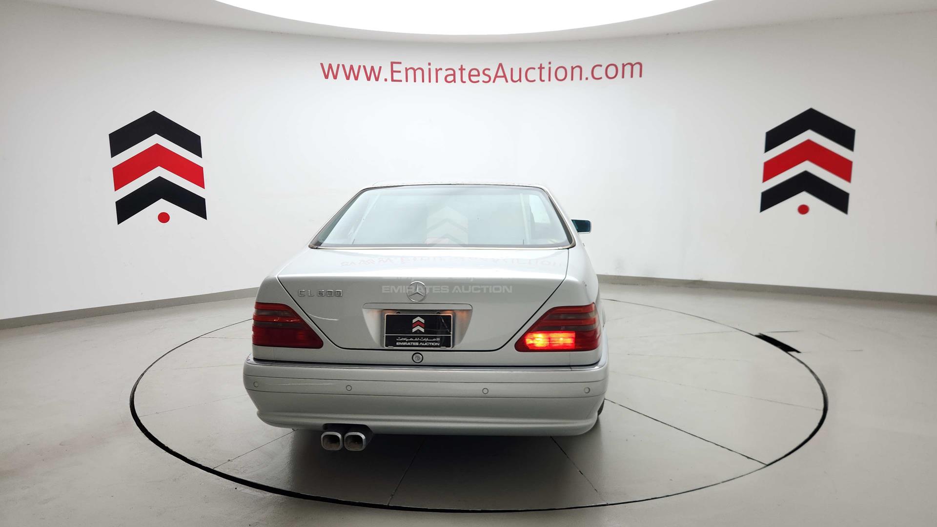 1997 MERCEDES CL 600 VIN: WDB1400761A337633