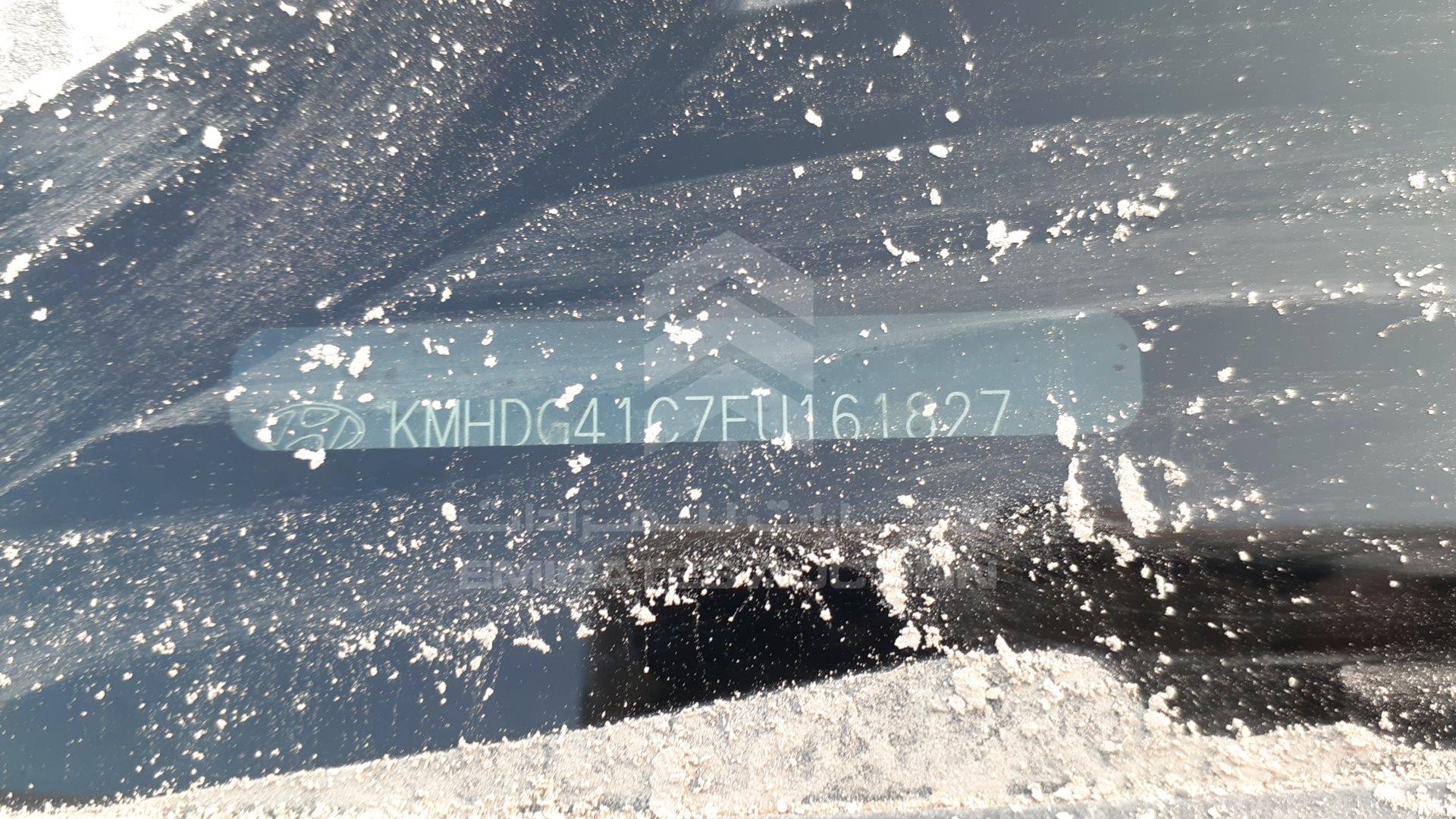 KMHDG41C7FU161827 - 2015 Hyundai Elantra - #502941