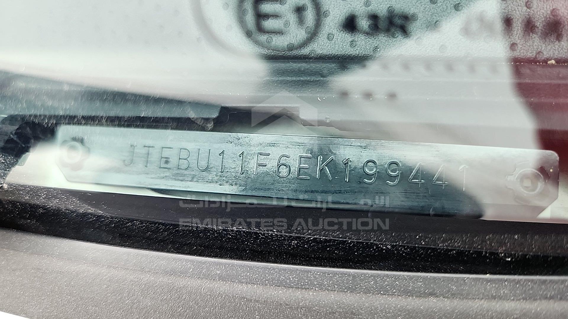 2014 TOYOTA FJ CRUISER VIN: JTEBU11F6EK199441
