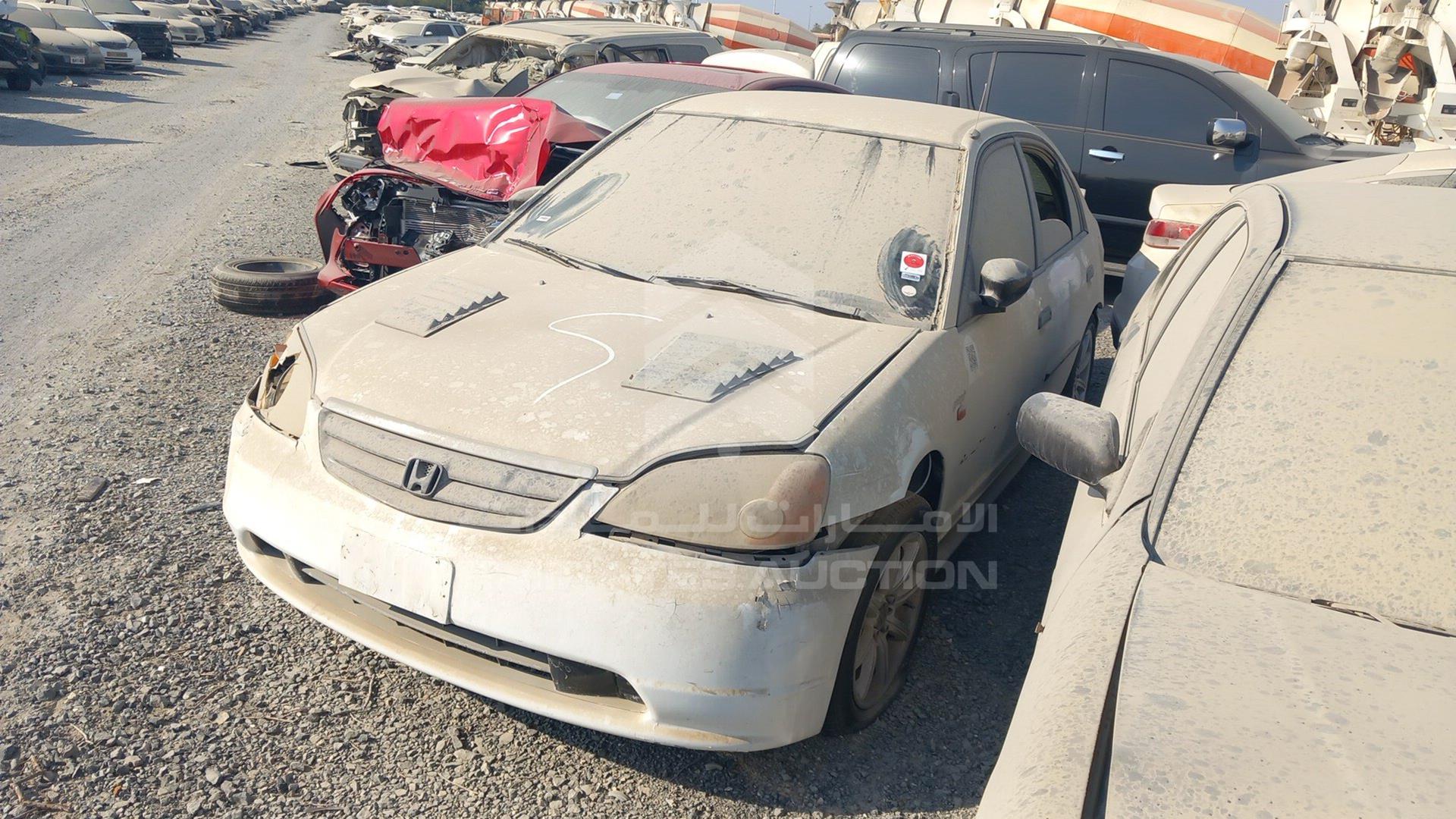 2001 HONDA CIVIC VIN: JHMES86381S400313