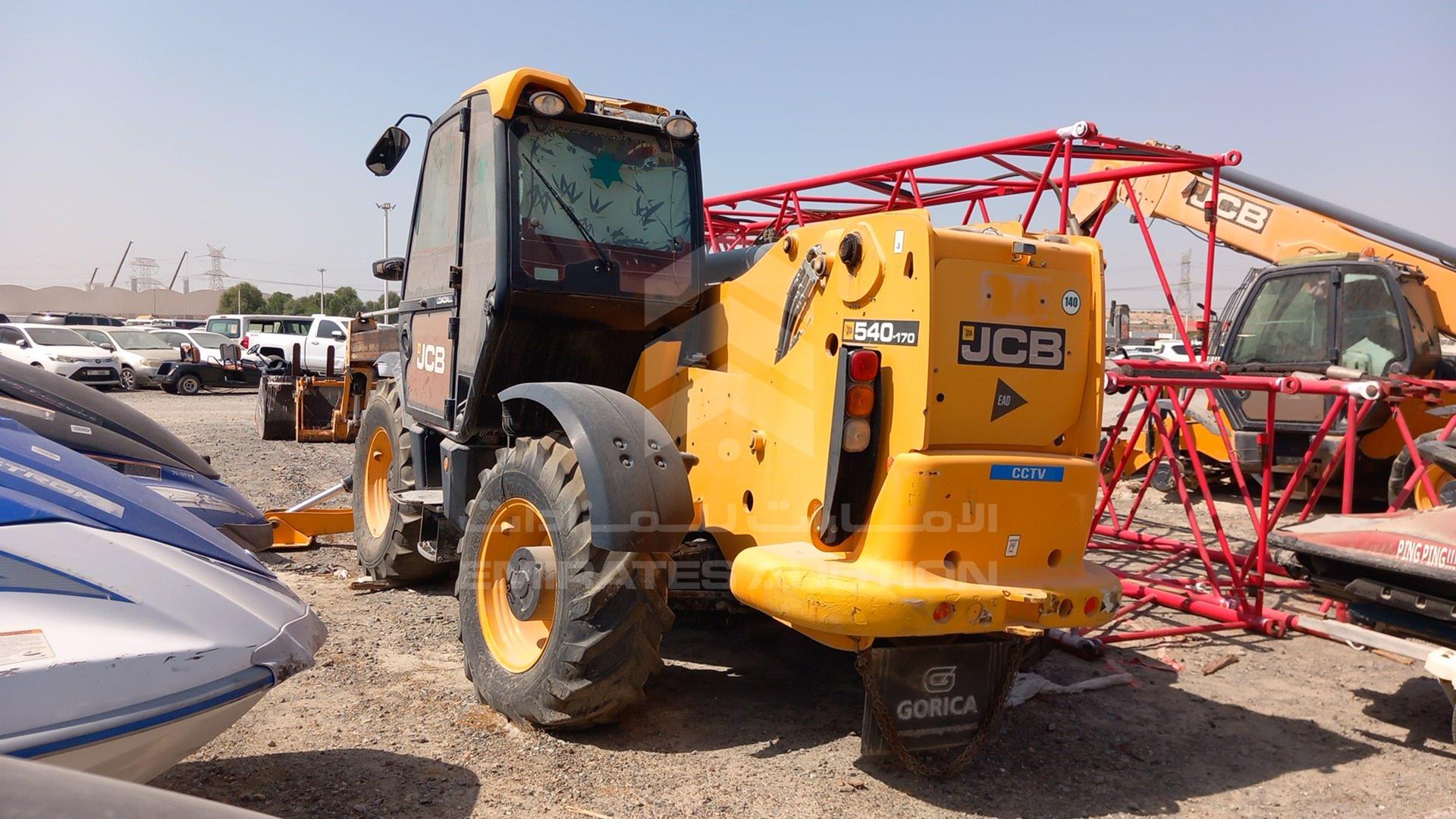 2019 JCB 170 - 540 VIN: JCB5AFKGVJ2731978