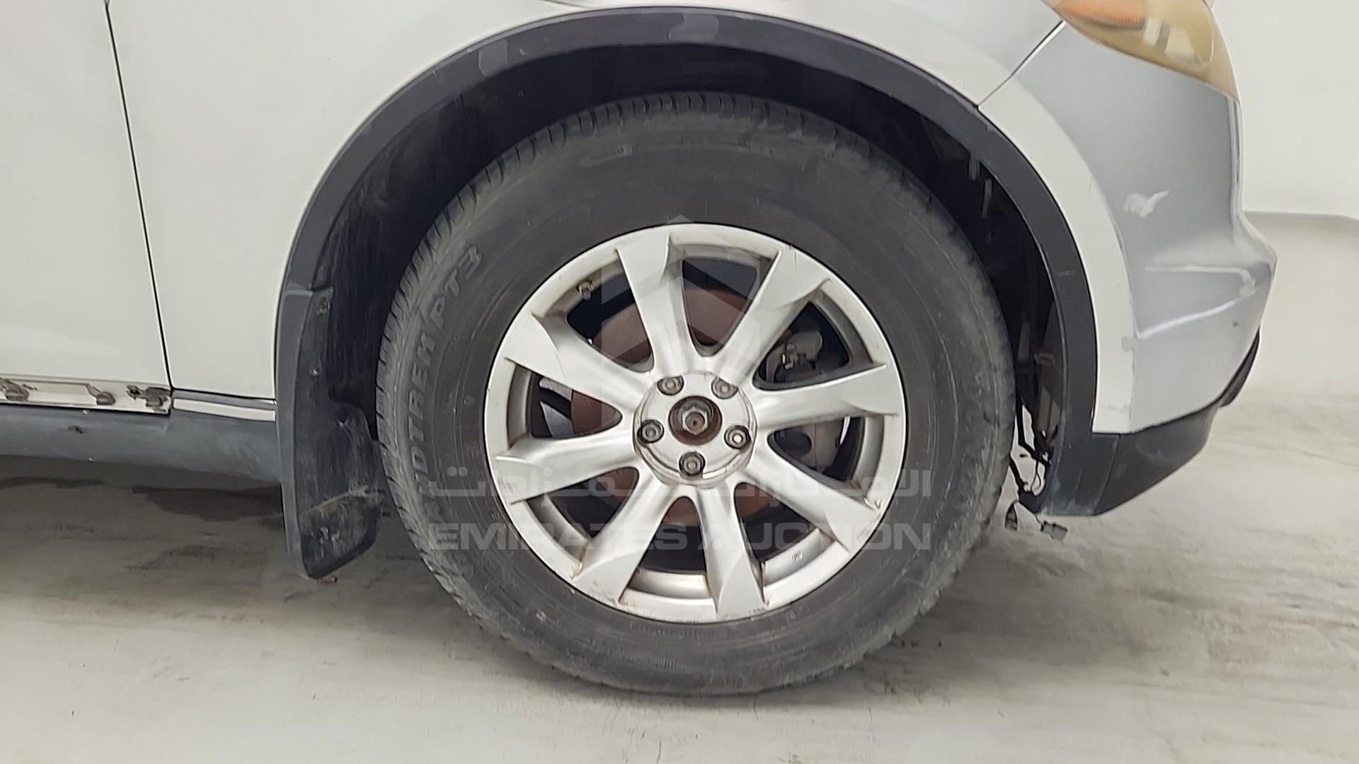 2008 INFINITI FX 35 VIN: JNRAS08W78X206667