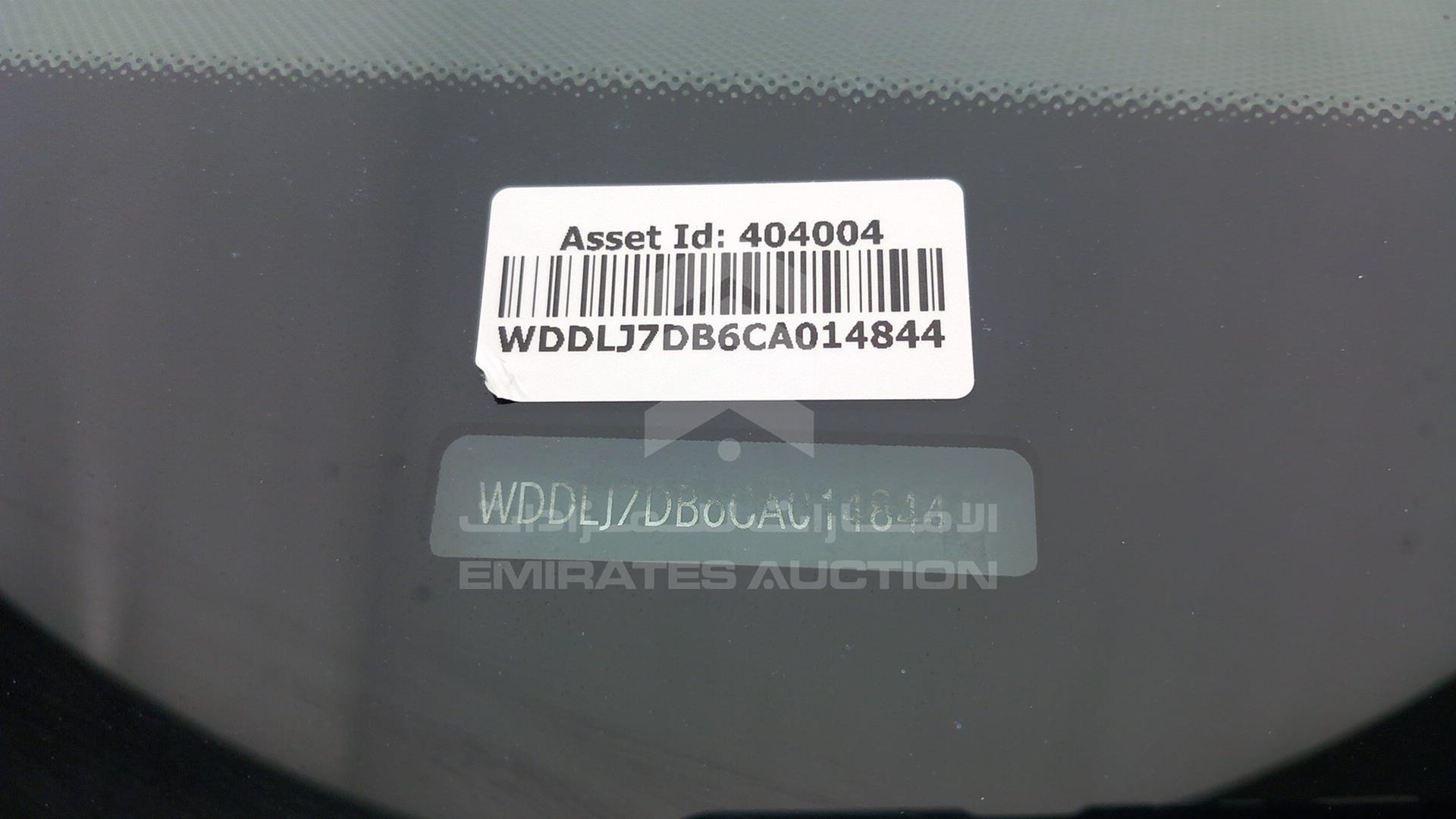 2012 MERCEDES CLS 500 VIN: WDDLJ7DB6CA014844
