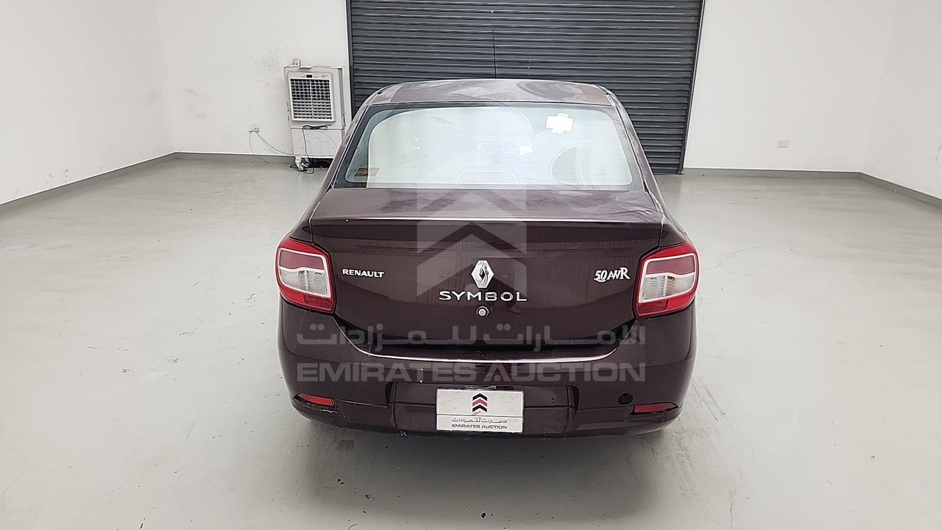 2017 RENAULT SYMBOL VIN: VF14SRAB3HT518726
