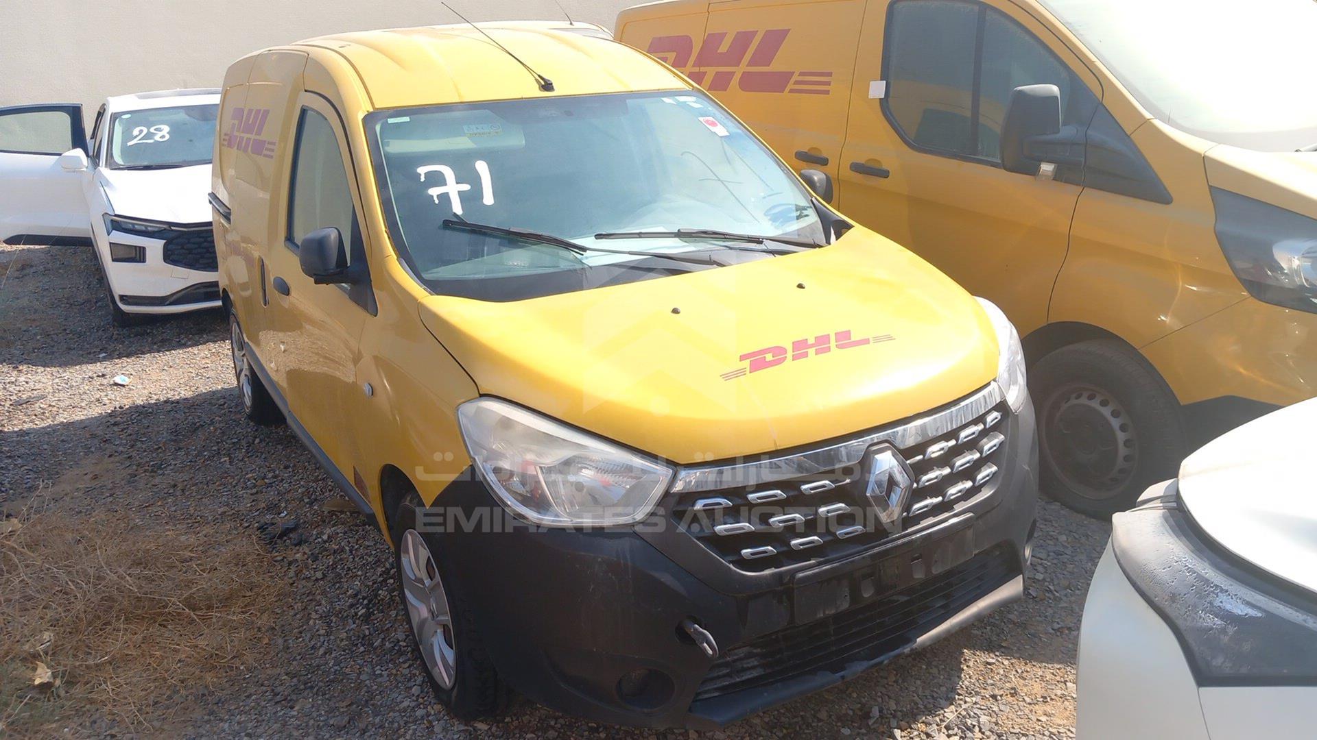 2020 RENAULT DOKKER VIN: VF18SRB4XLG554562