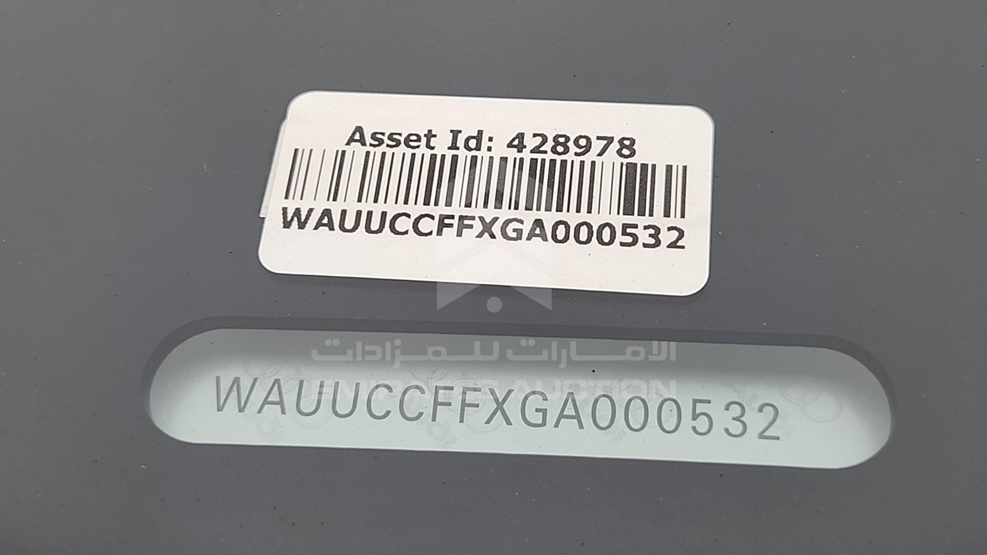2016 AUDI A3 VIN: WAUUCCFFXGA000532