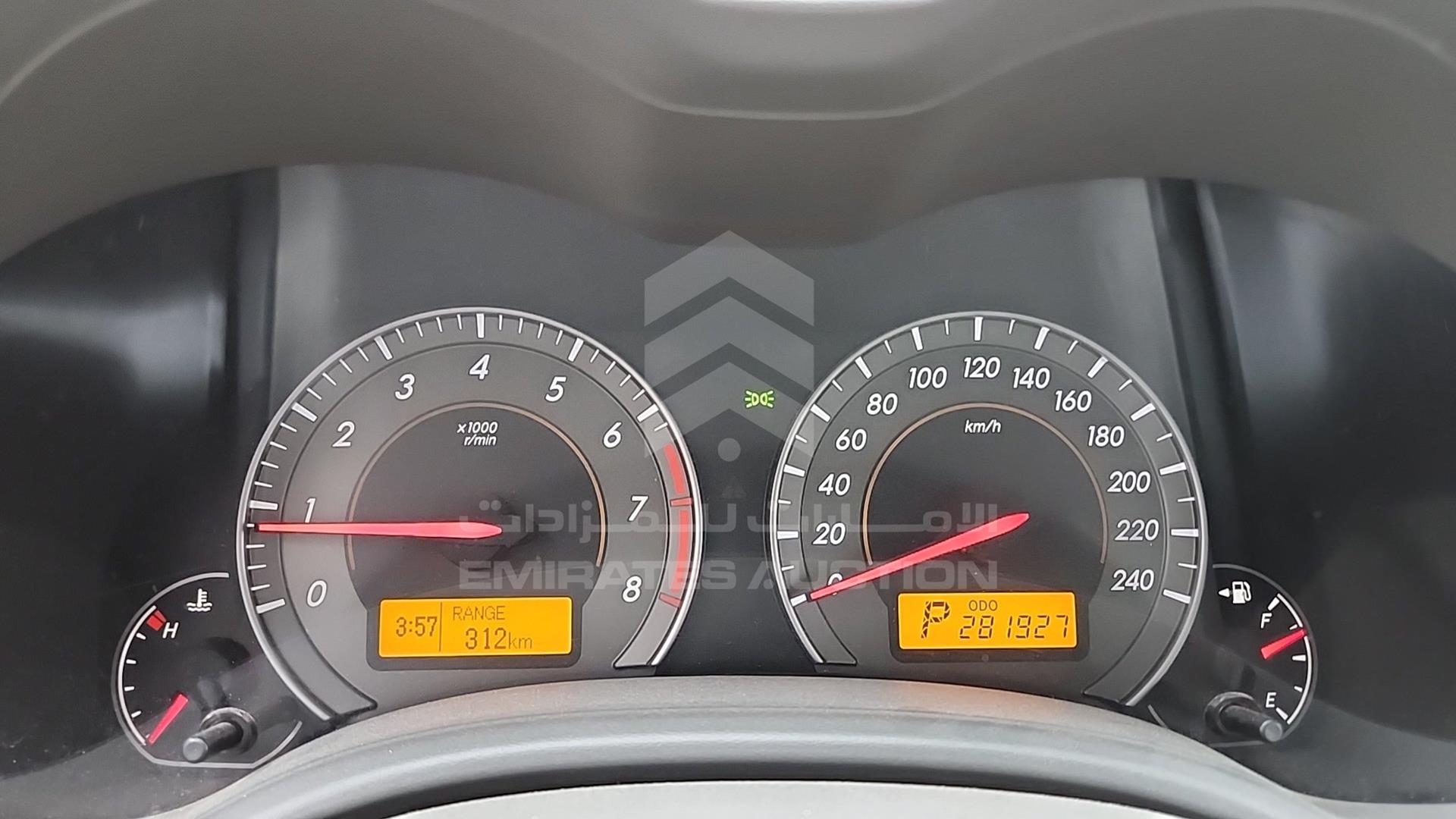 2008 TOYOTA COROLLA VIN: JTDBR42E589012781