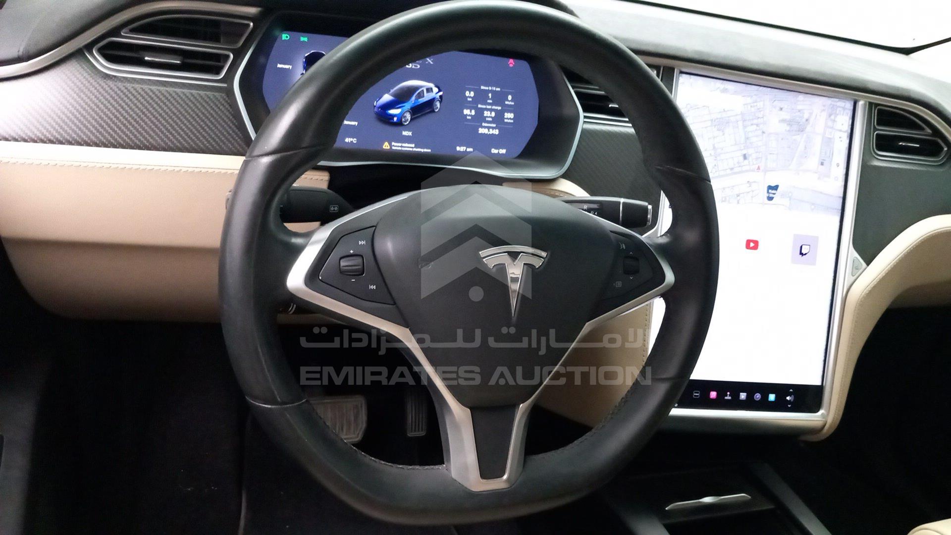 2017 TESLA MODEL X VIN: 5YJXCCE2XHF048989