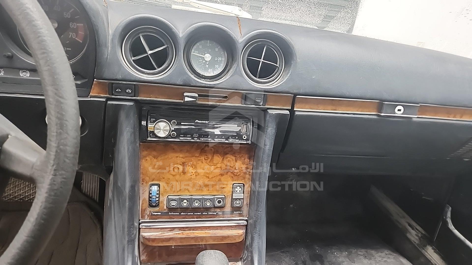 1987 MERCEDES SL 500 VIN: WDB1070461A021554