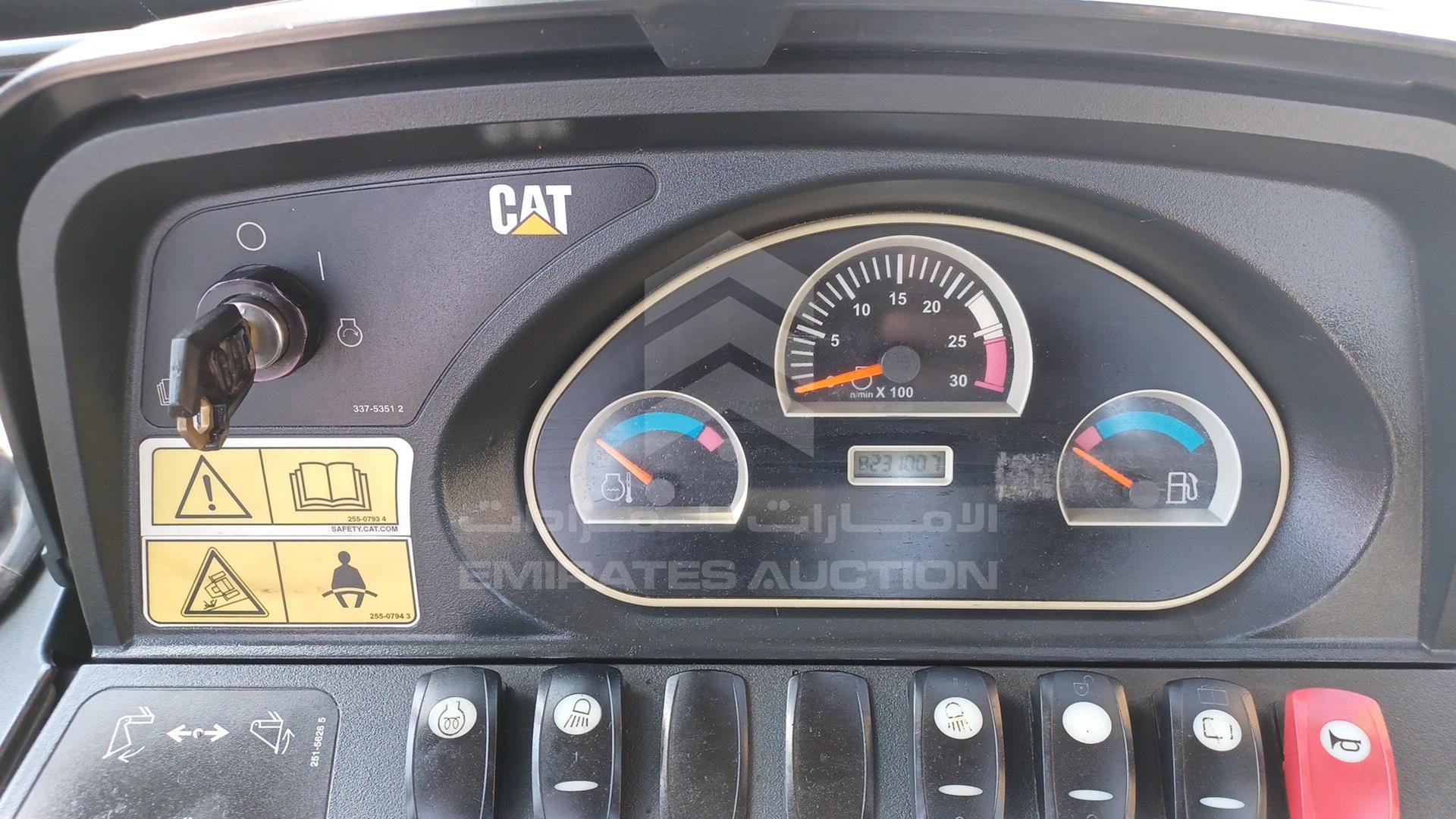 2012 CATERPILLAR 428F VIN: CAT0428FKLBH00167