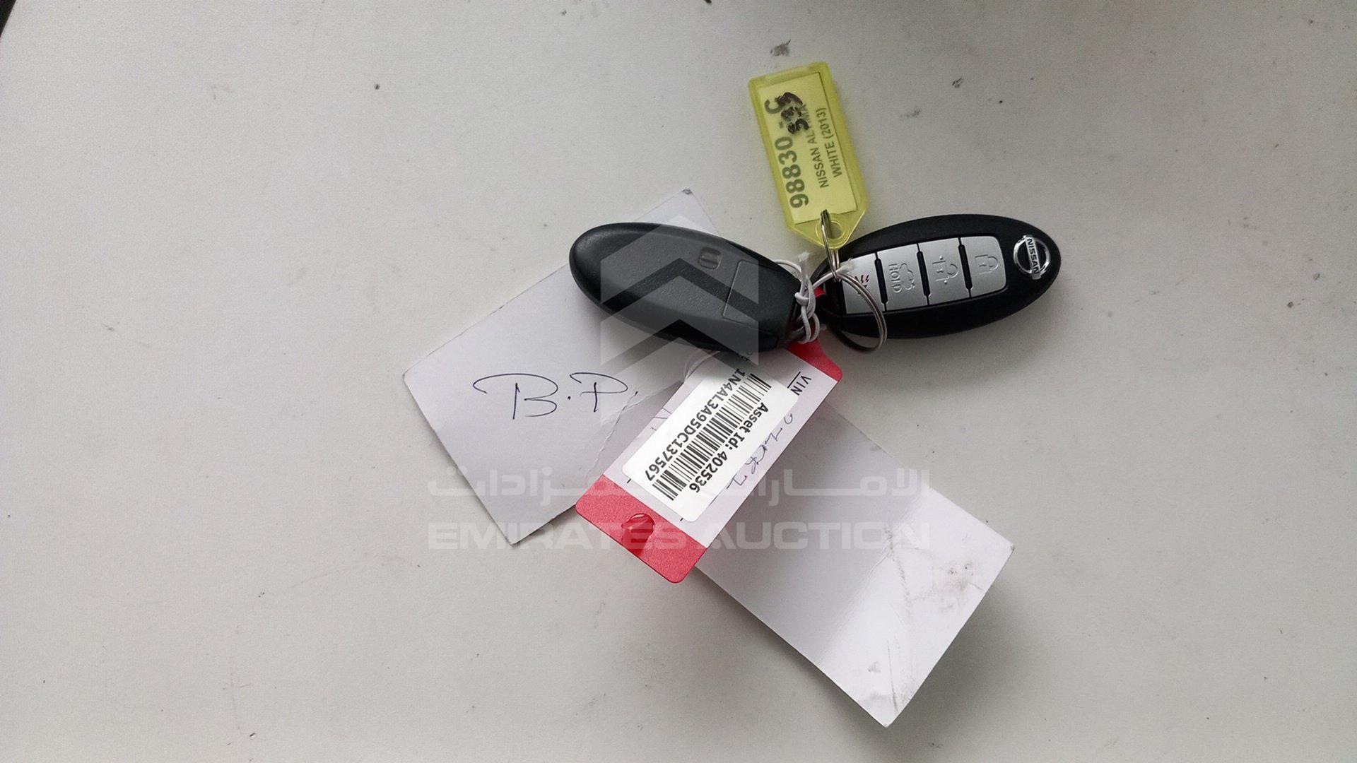 2013 NISSAN ALTIMA VIN: 1N4AL3A95DC137567