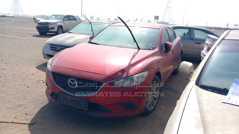 JM7GL4S30J1132889 Auction: EmiratesAuction Lot: 406952 JM7GL4S30J1132889 Mazda 6 2018 RED Photo 3