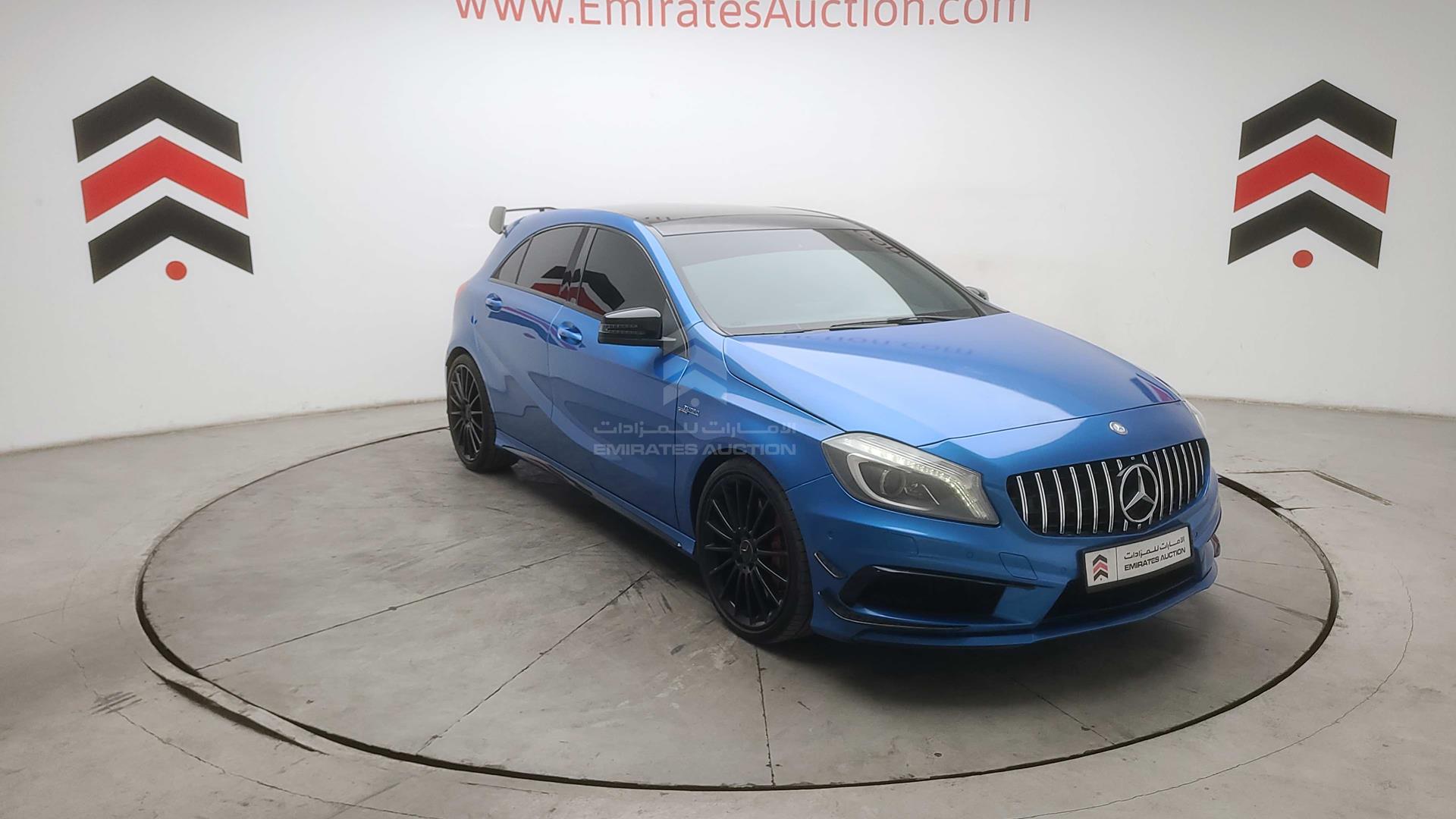 2015 MERCEDES A 45 AMG VIN: WDDBF5CB0FJ352523
