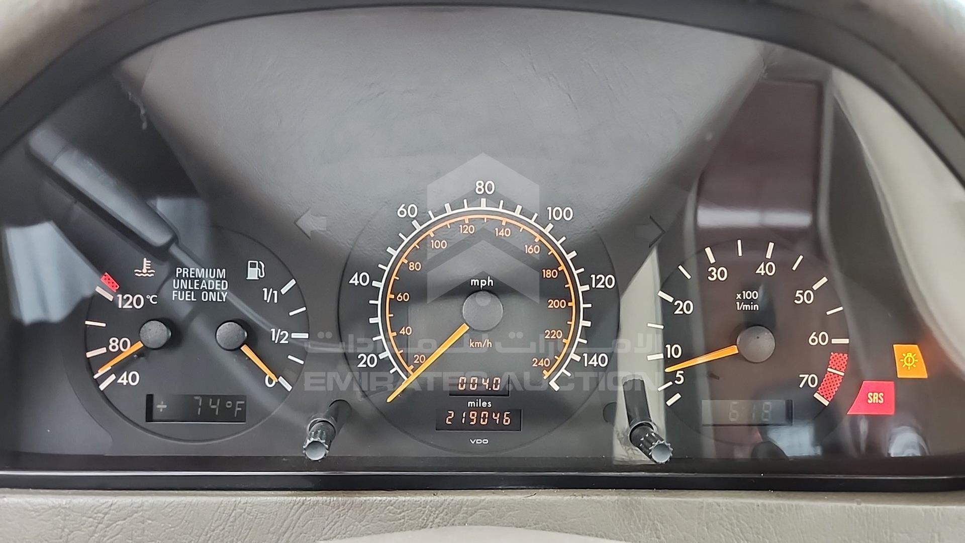 1995 MERCEDES C 220 VIN: WDBHA22E8SF311310