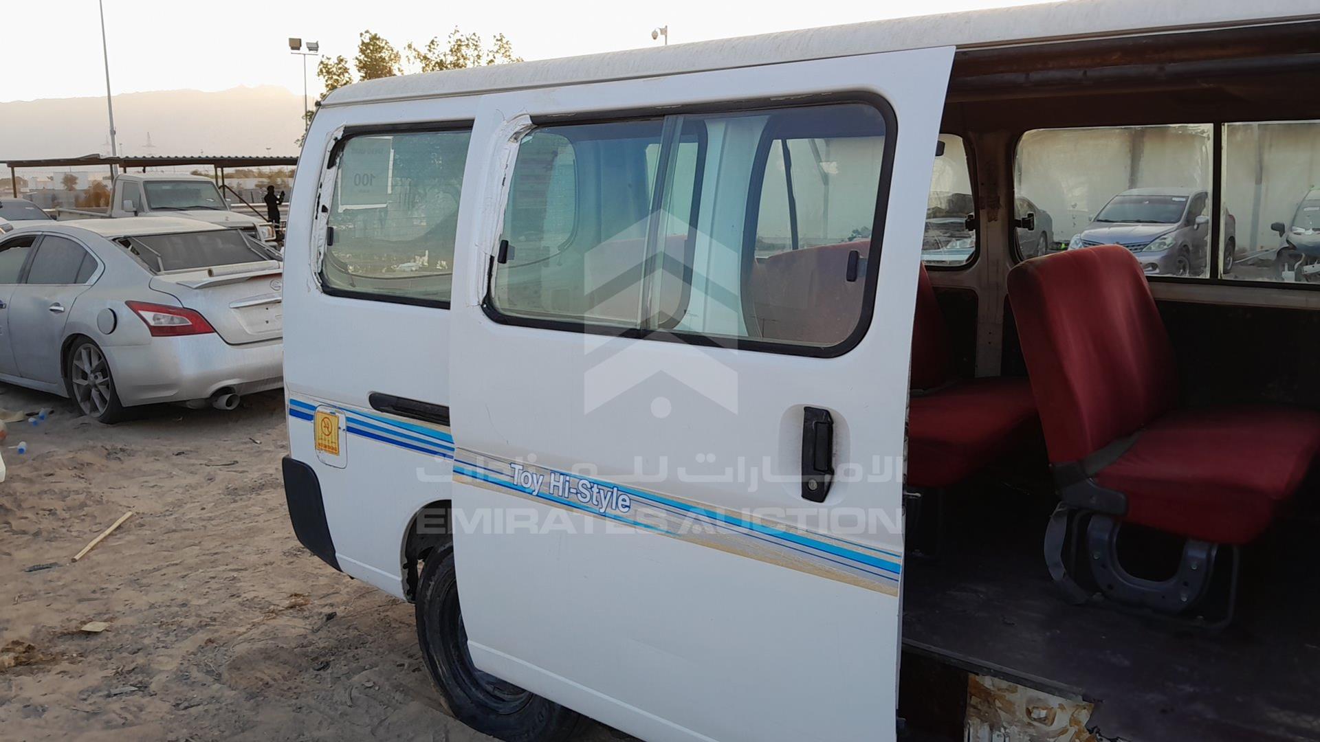 2009 NISSAN URVAN VIN: JN6AE54S39X016872