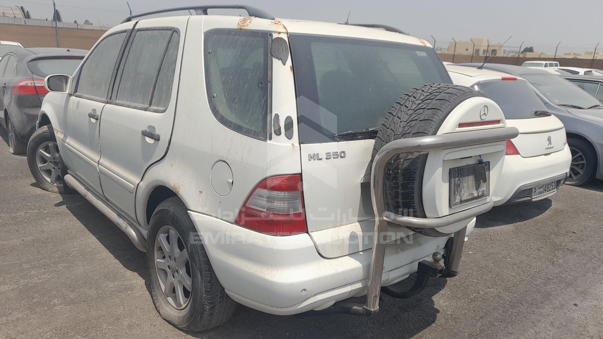 2003 MERCEDES ML350 VIN: WDC1631571A424486