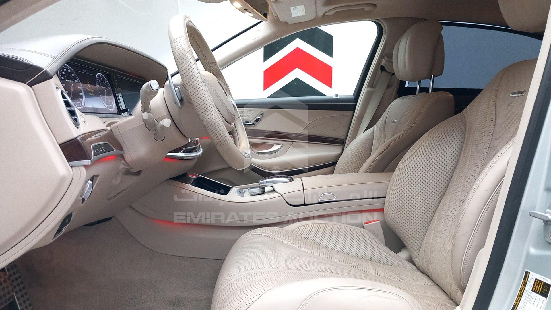 2015 MERCEDES S 63 AMG VIN: WDDUG7JB7FA074434