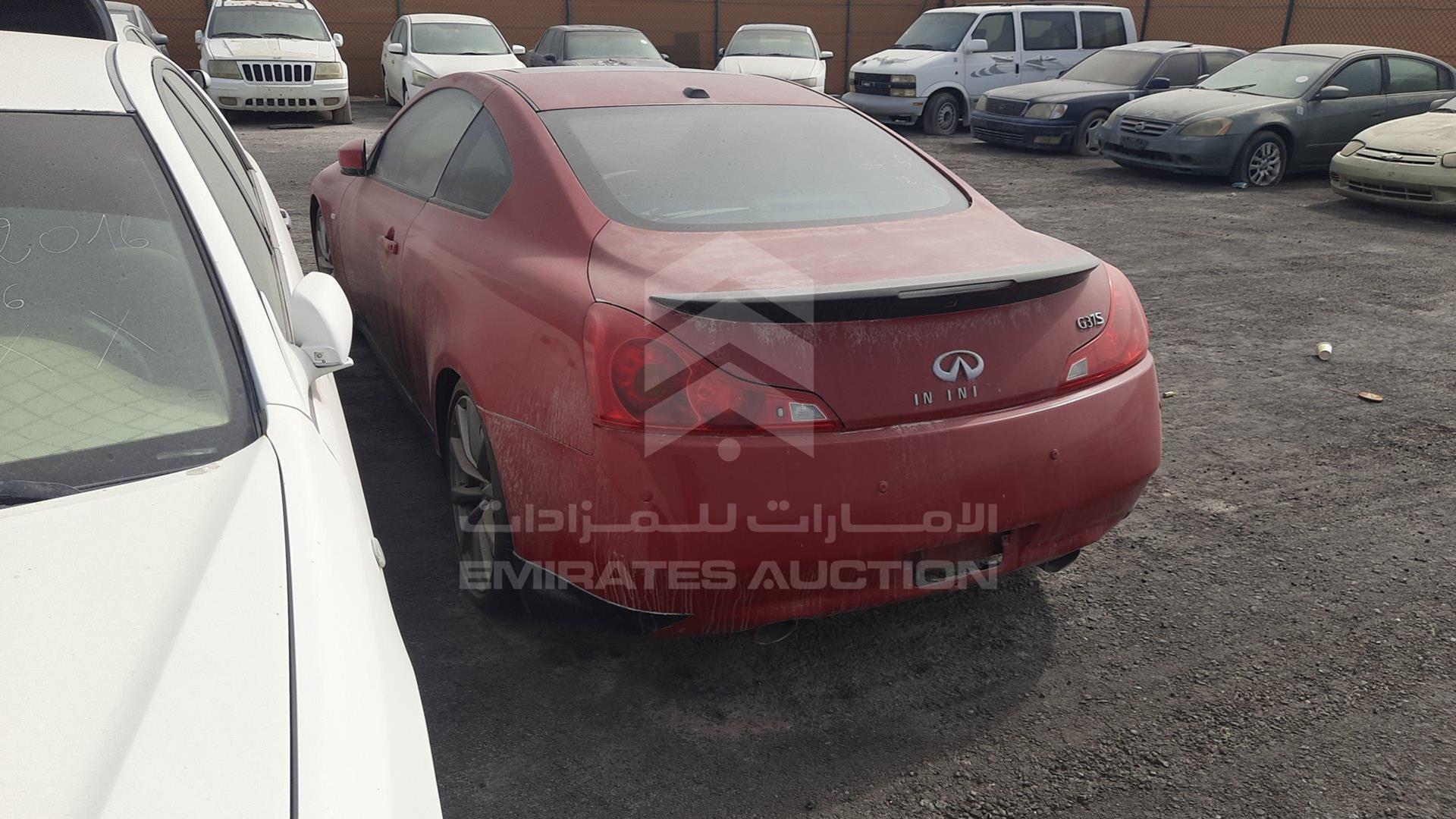 2008 INFINITI G 37 VIN: JNKCV64E58M110231