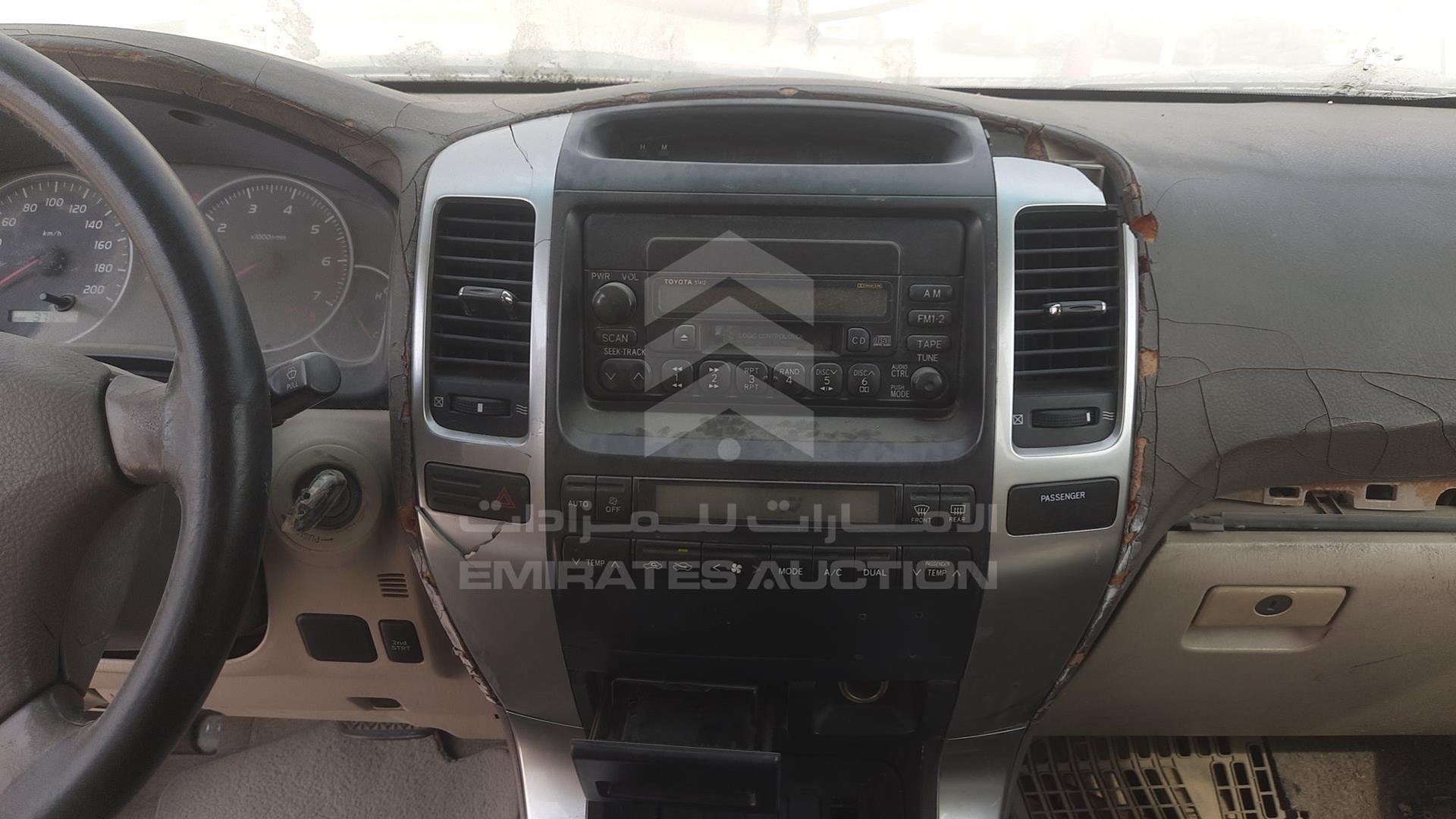 2007 TOYOTA PRADO VIN: JTEBU25J375071826