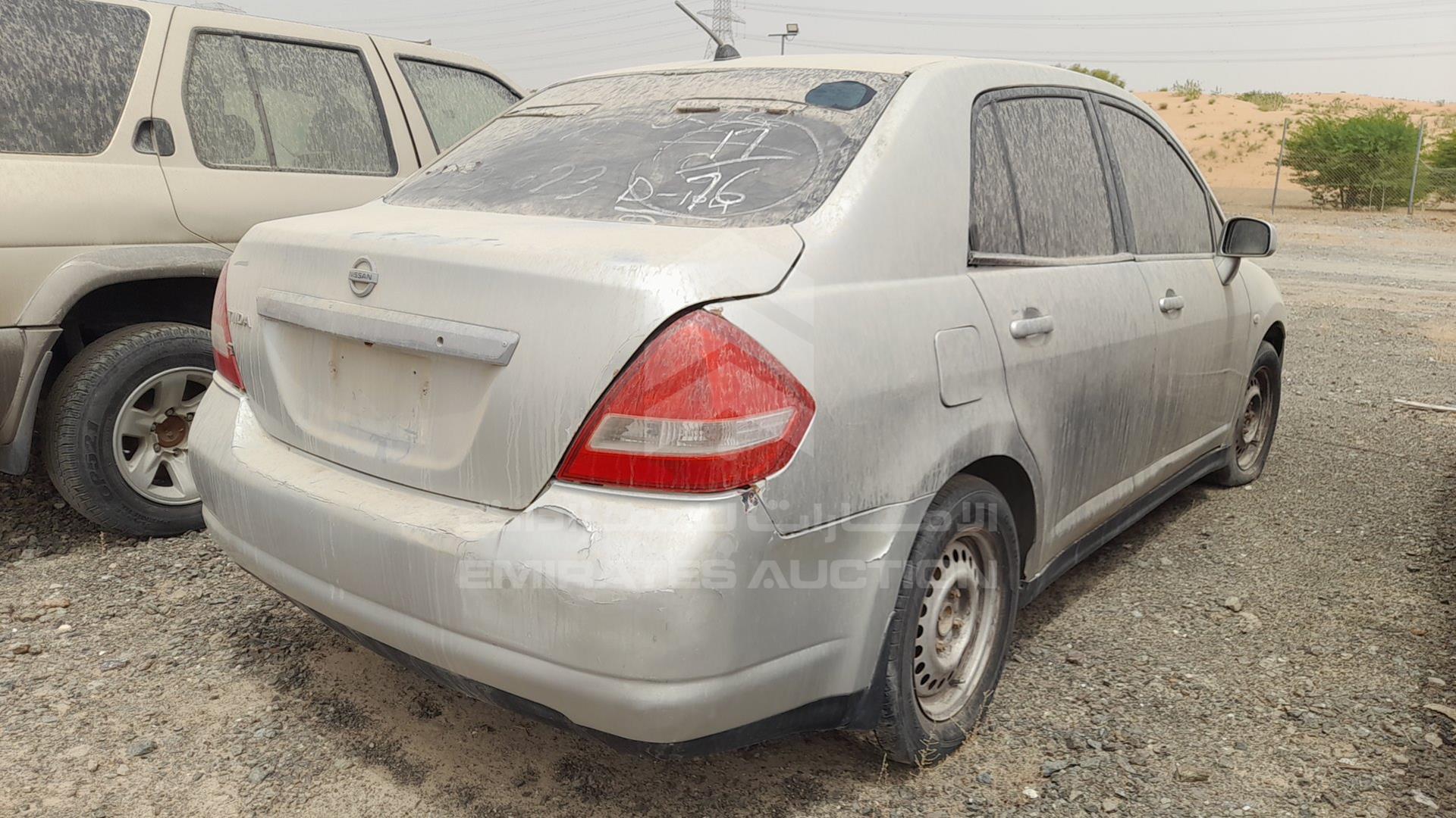 2008 NISSAN TIIDA VIN: JN1CC11C08T009944