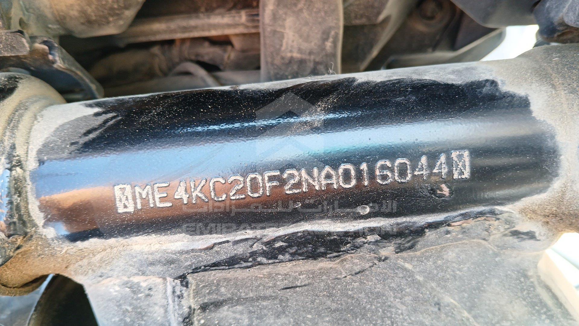 2022 HONDA UNICORN VIN: ME4KC20F2NA016044