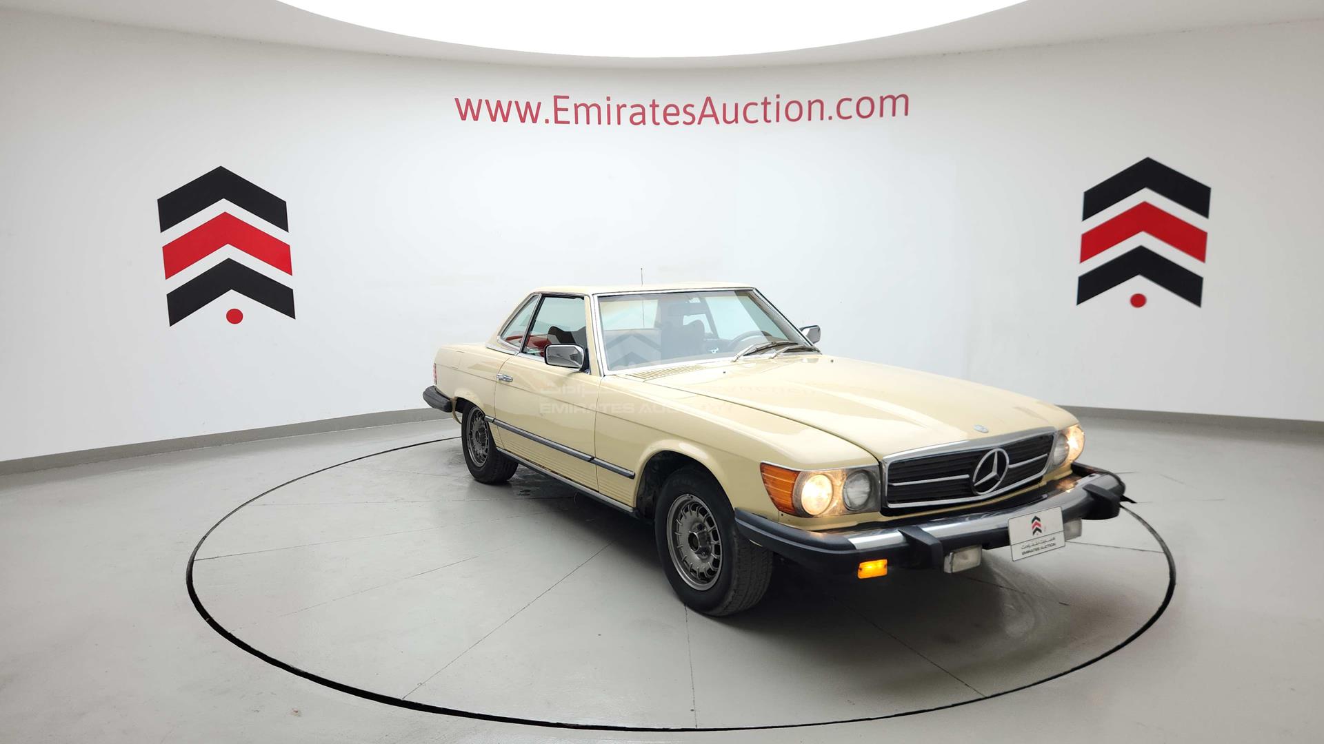 1977 MERCEDES SL 450 VIN: 10704412038946