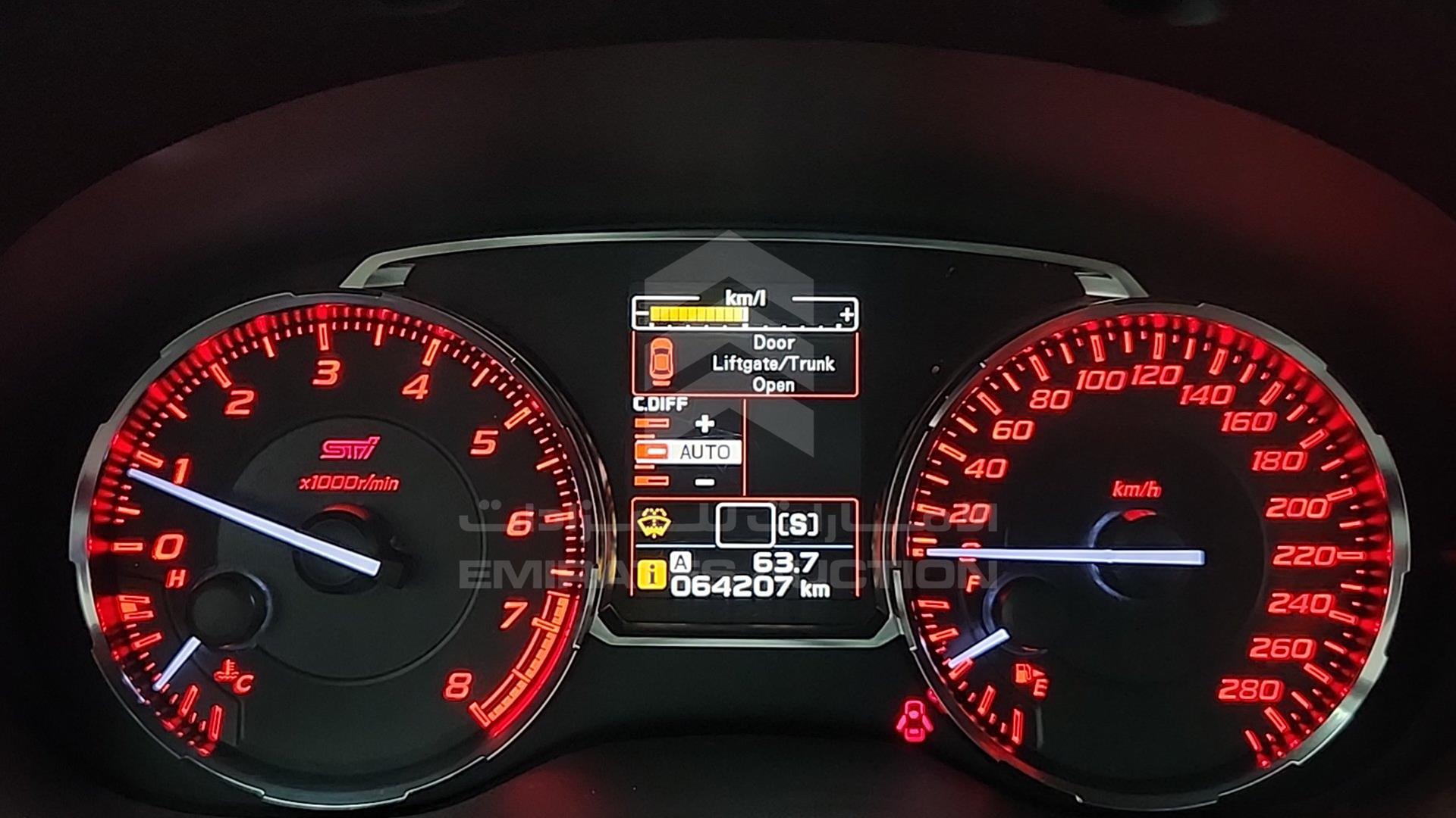 2017 SUBARU WRX VIN: JF1VA22K3HG010978