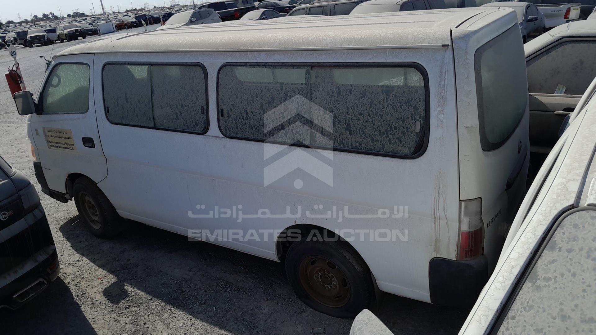 2008 NISSAN URVAN VIN: JN6AE54S48X004535