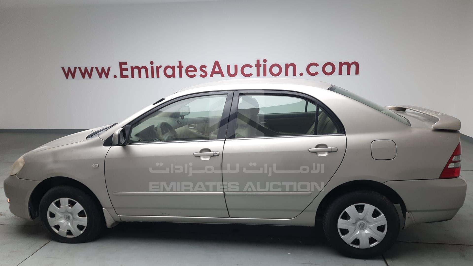 2003 TOYOTA COROLLA VIN: JTDBR23E830127794