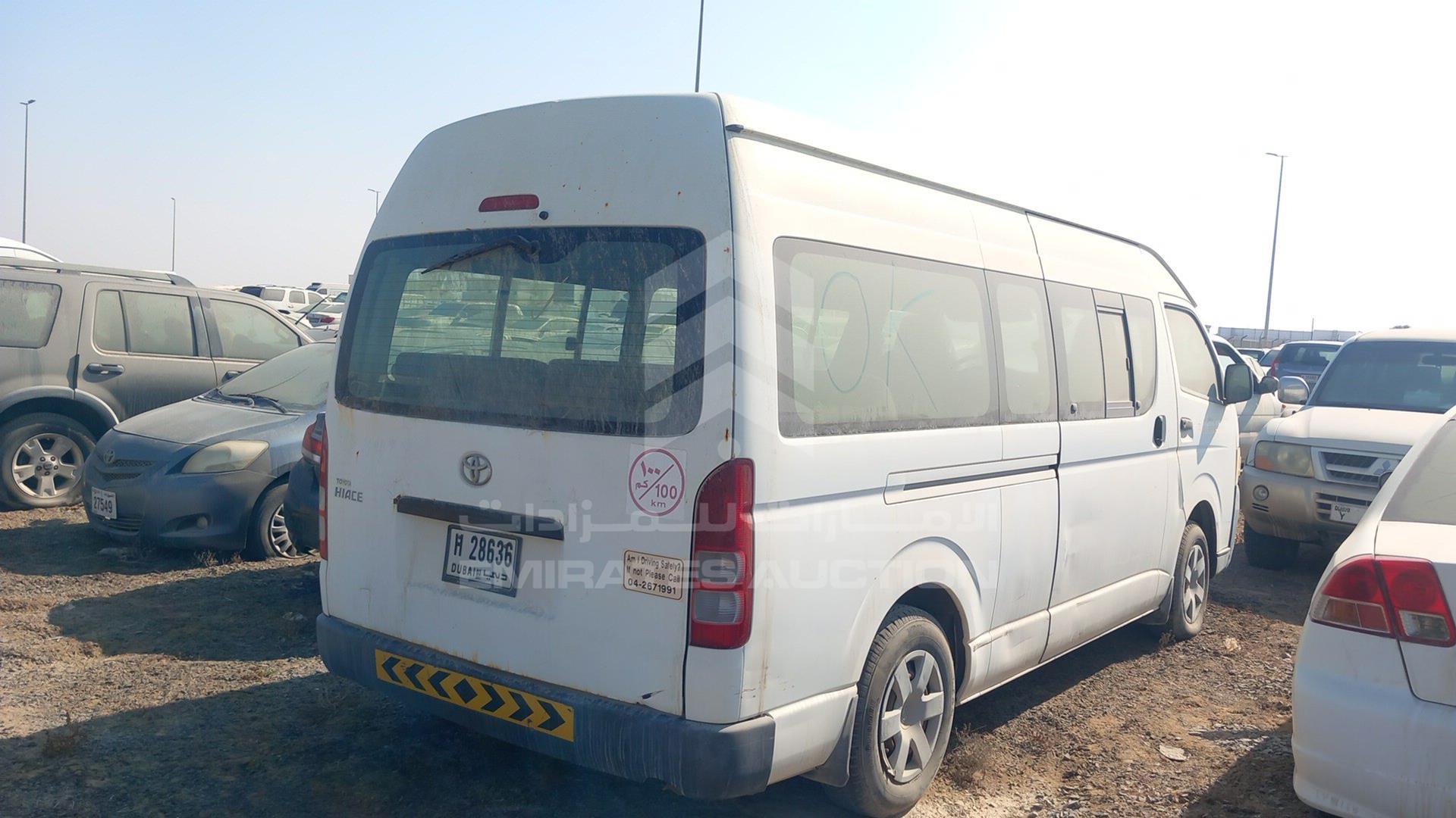 2013 TOYOTA HIACE VIN: JTGSX22P8D6132861