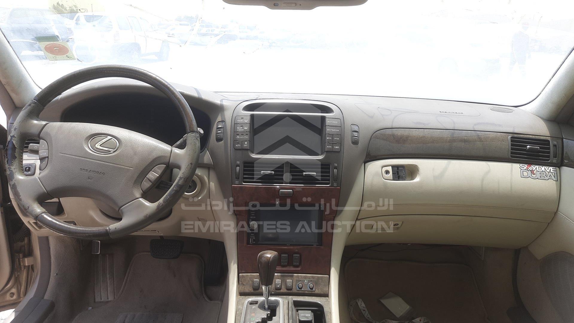2001 LEXUS LS 430 VIN: JTHBN30F210008908