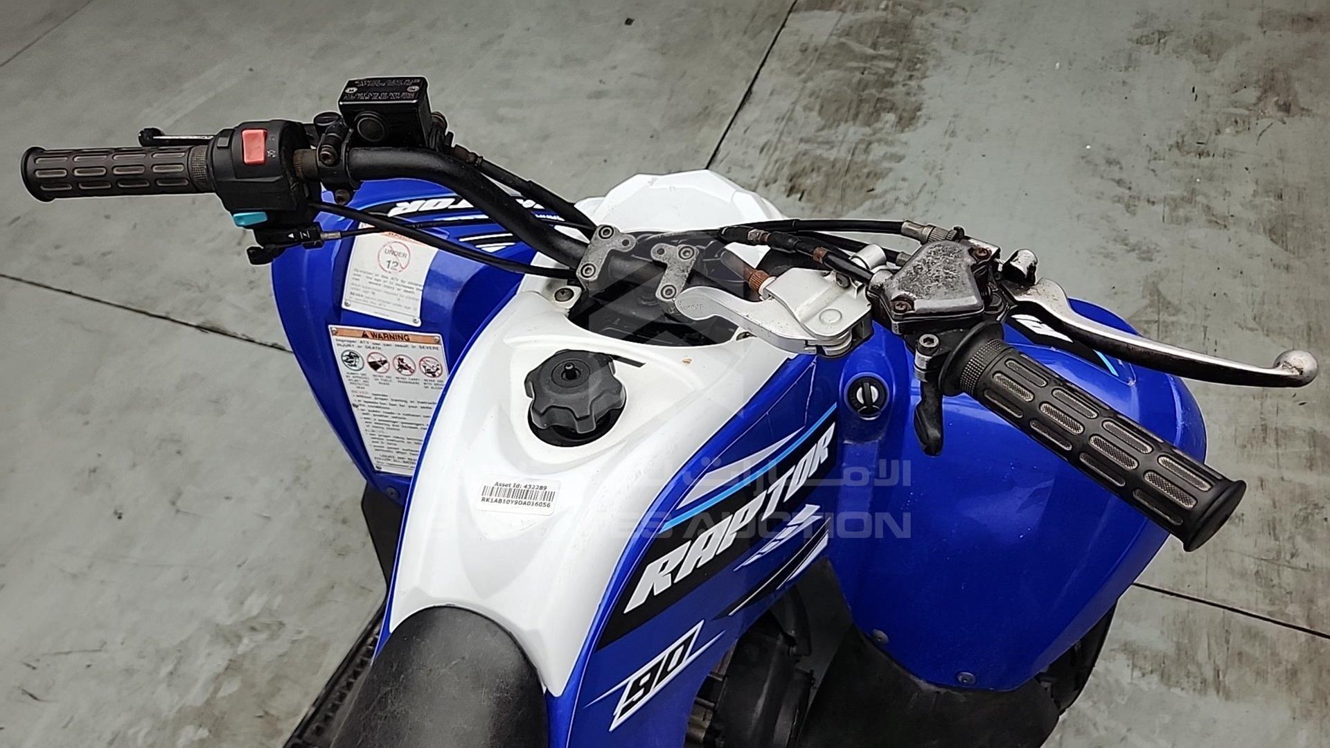 2013 YAMAHA RAPTER VIN: RK1AB10Y9DA016056