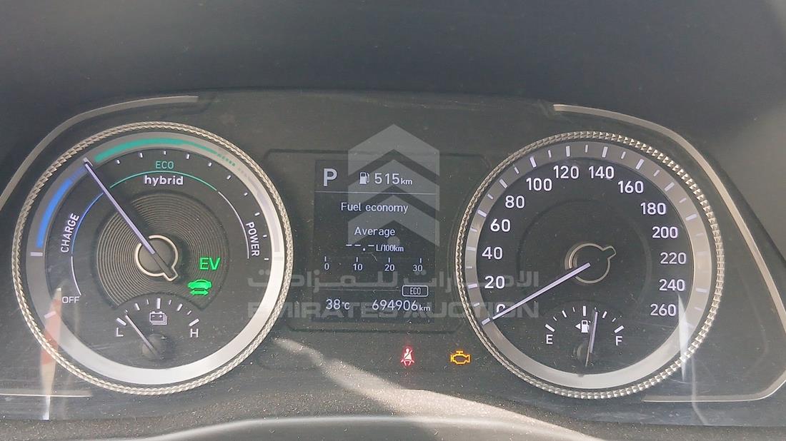 2021 Hyundai Sonata Hybrid — Odometer Reading — Photo 2