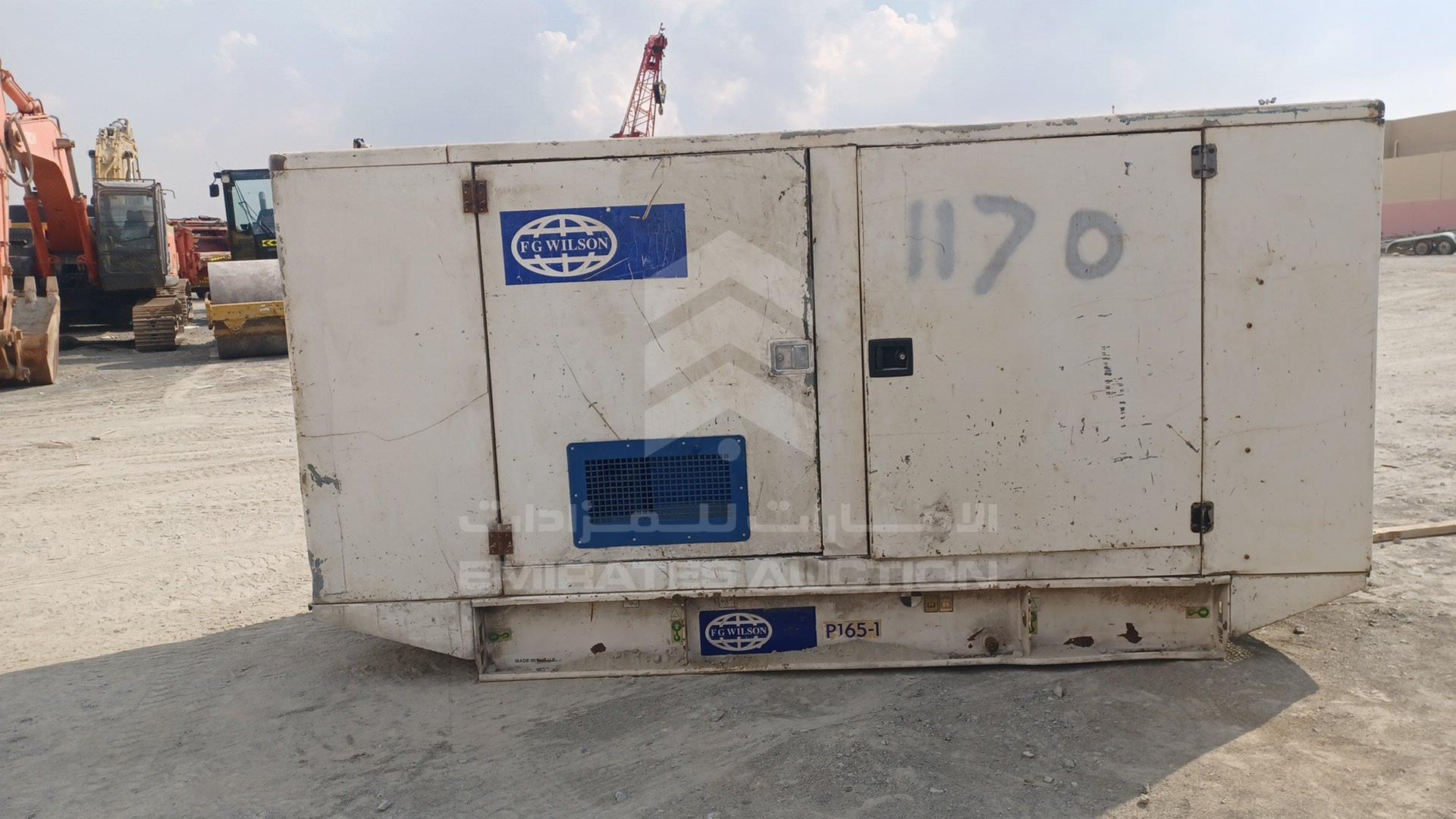 0 GENERATOR FG WILSON VIN: FGWPEP25EEMU00266