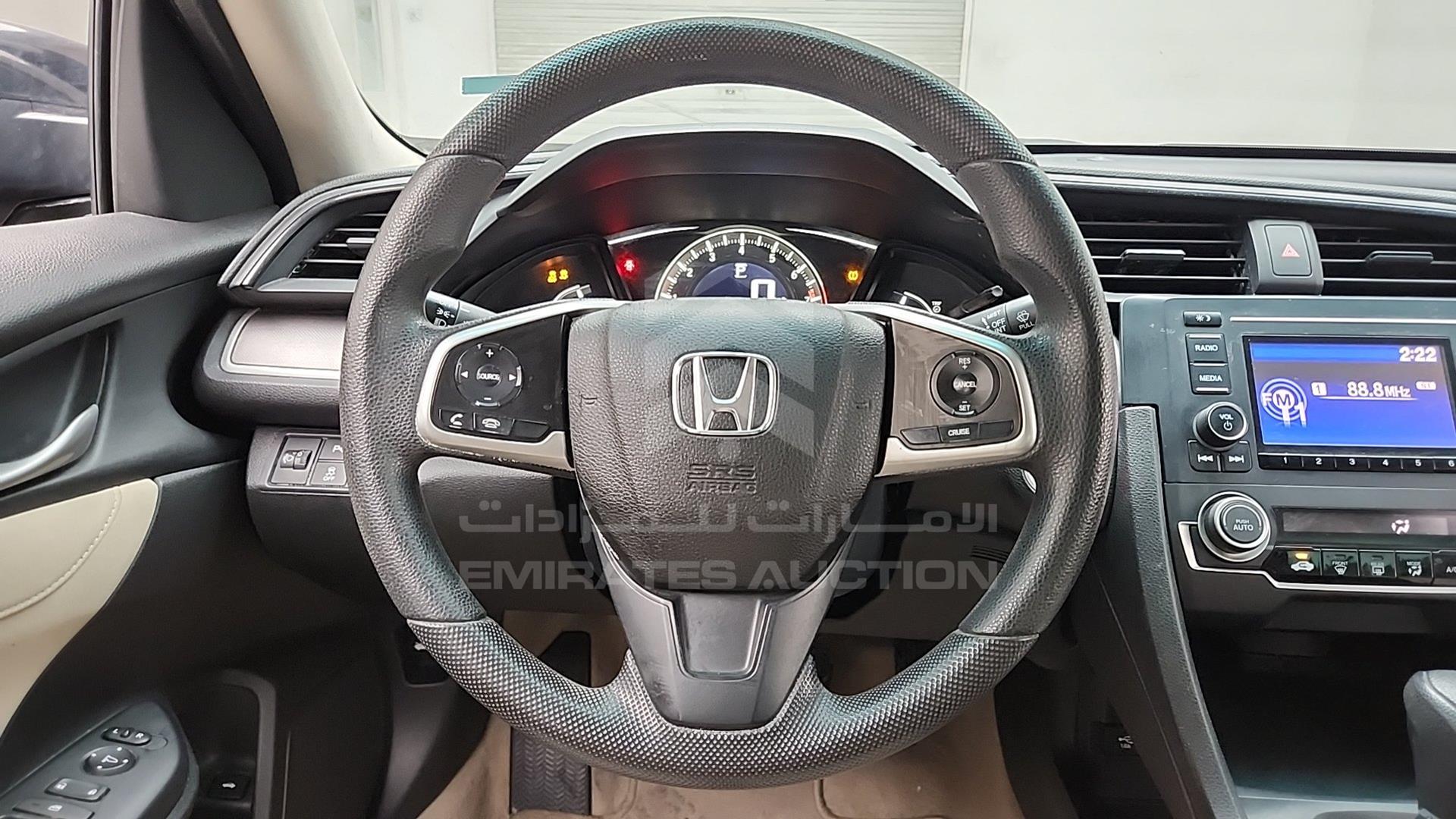 2016 HONDA CIVIC VIN: 19XFC2653GE451876