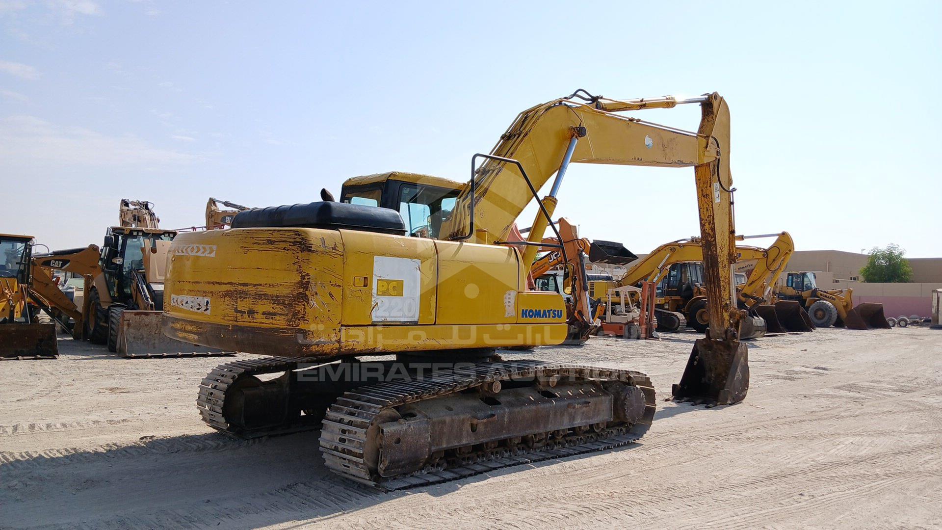 2004 KOMATSU PC220-7 VIN: KMTPC054K02060588