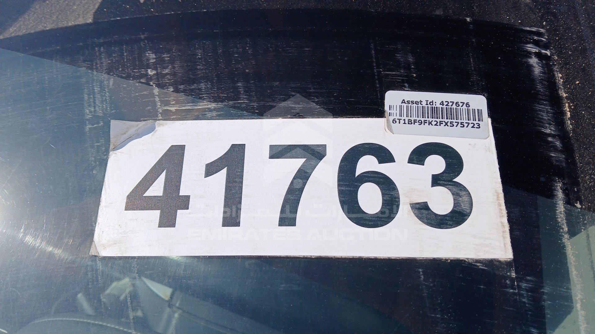 2015 TOYOTA CAMRY VIN: 6T1BF9FK2FX575723